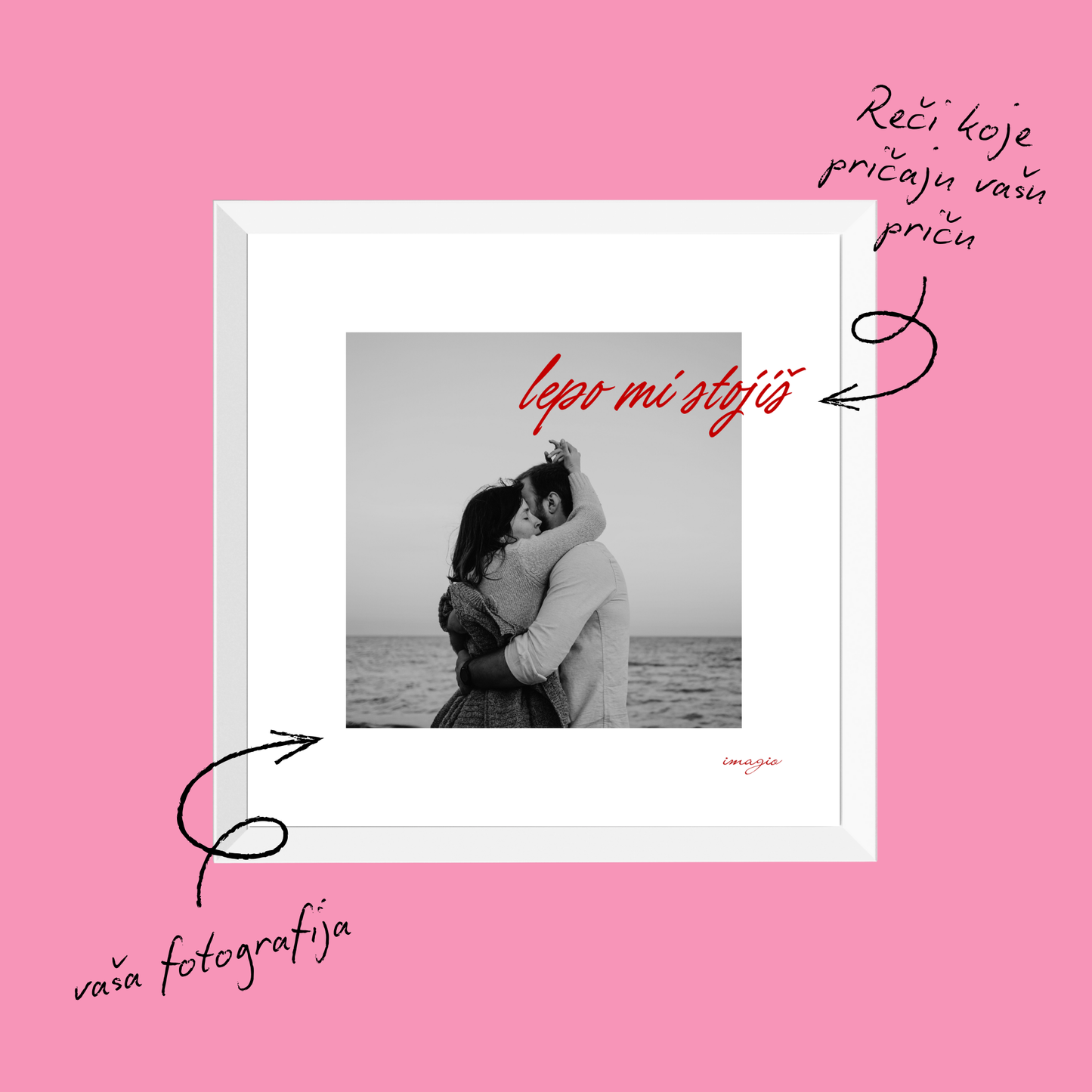 CUSTOM Valentine Miniature - Your Photo, Your Words