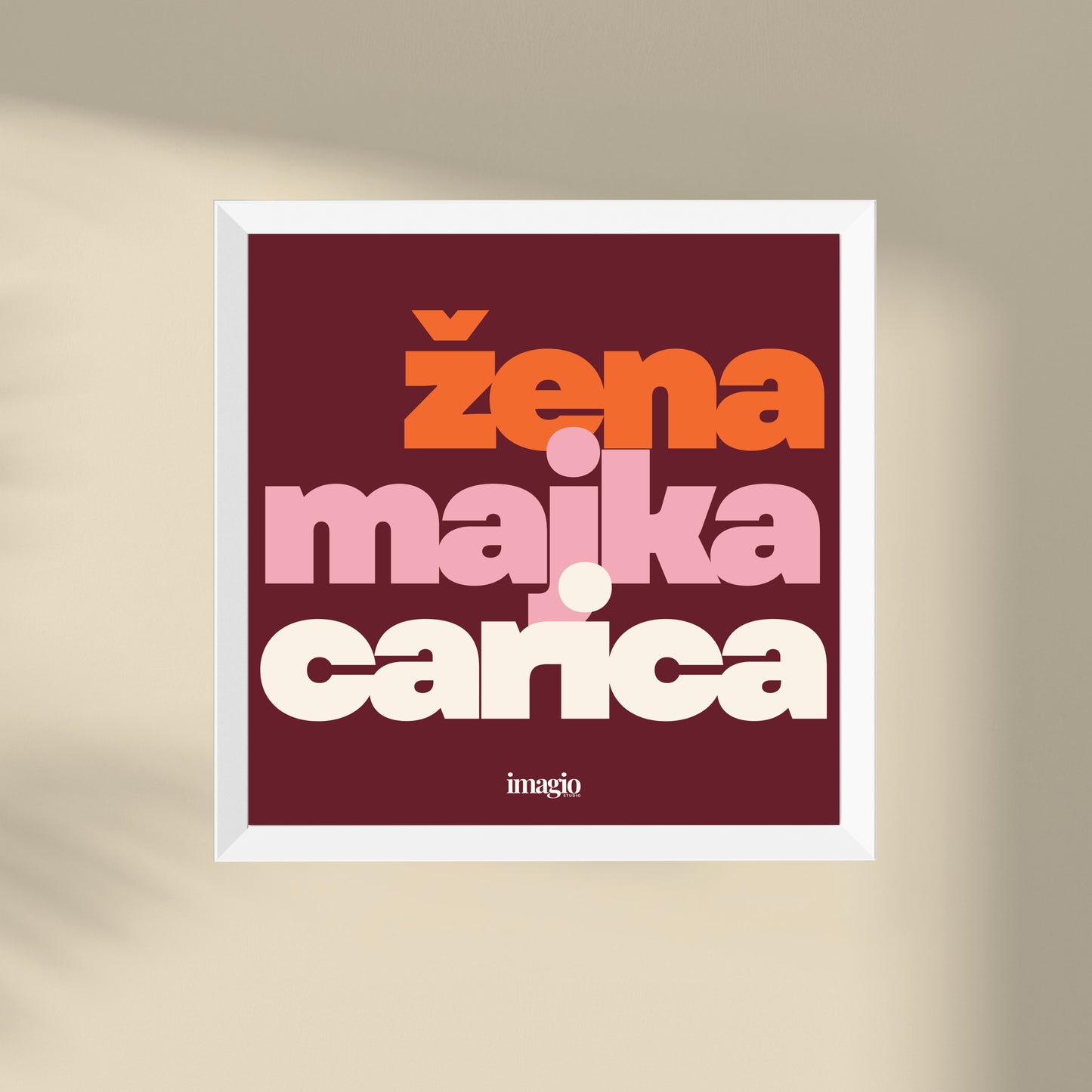 Minijatura - Žena, majka, carica - Beli ram