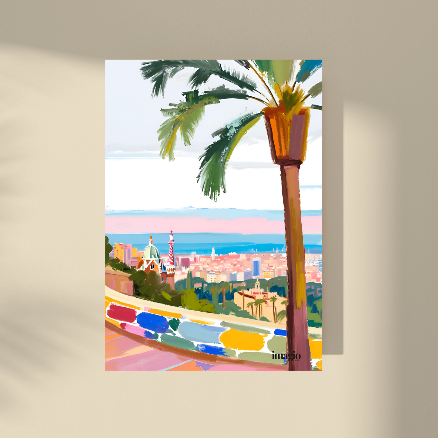 Panoramic view from Park Güell No.3