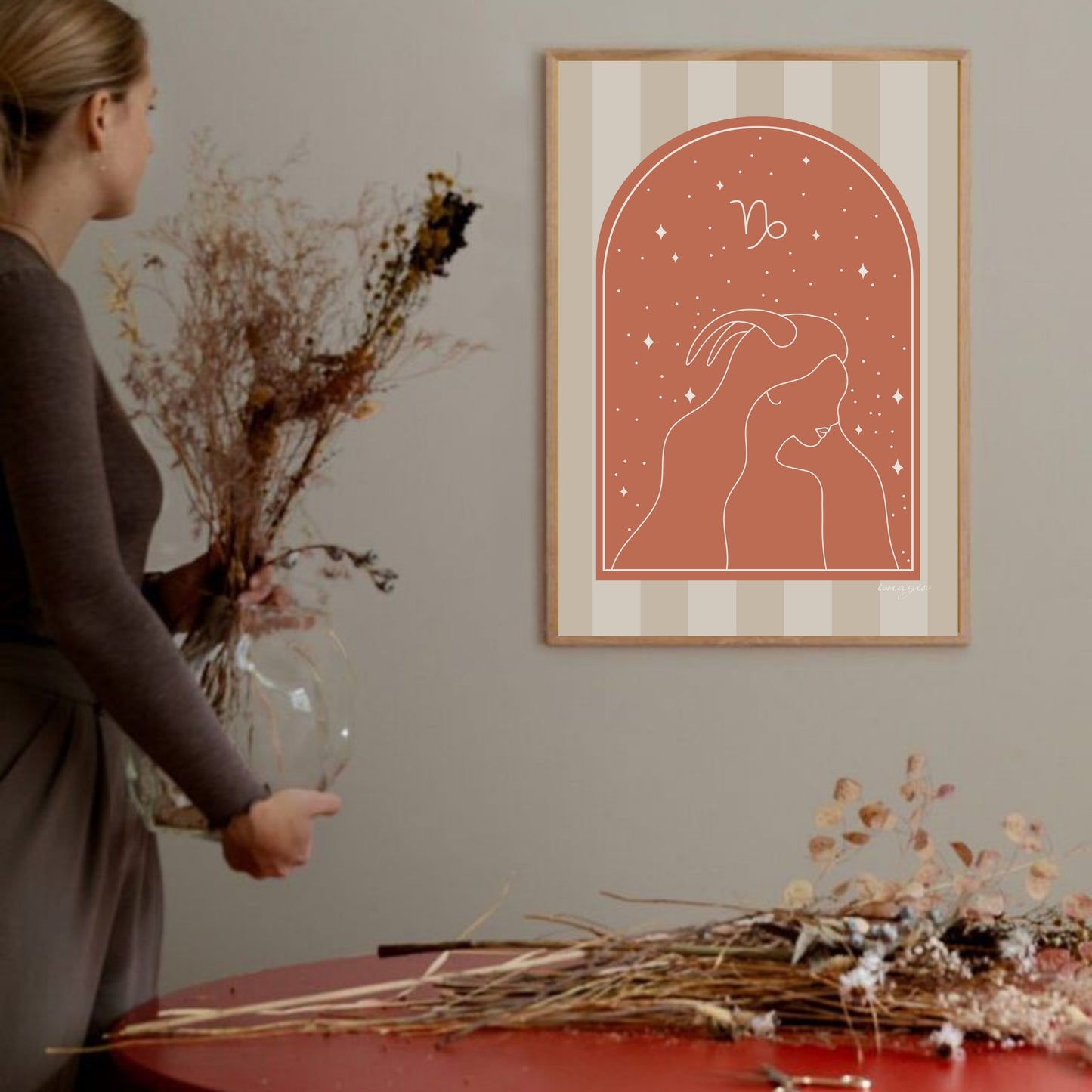 Capricorn Poster - Told by the Stars