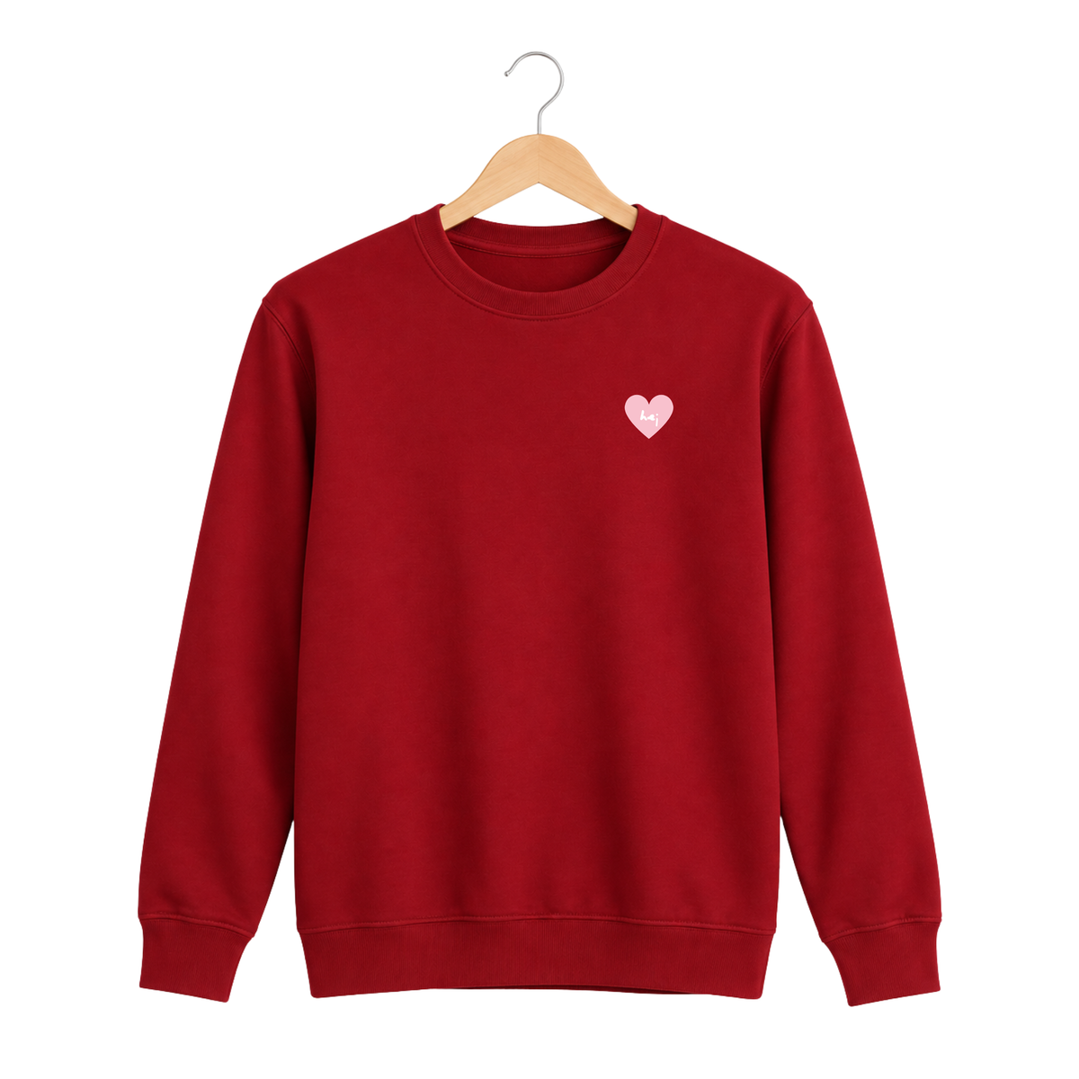 Red sweatshirt - Rodjena da uživa