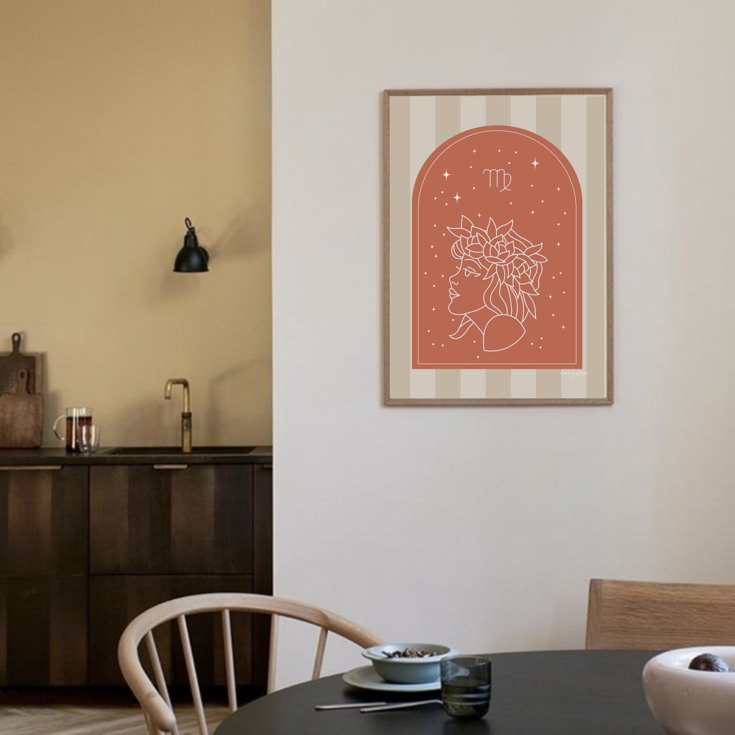 Virgo Poster - Told by the Stars