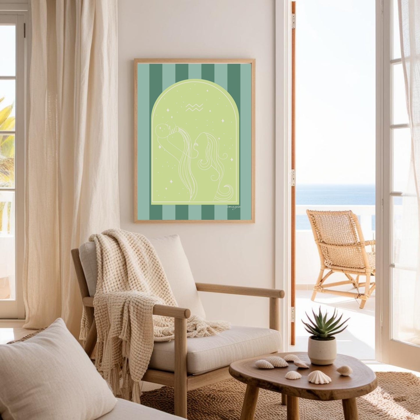 Aquarius Poster - Told by the Stars