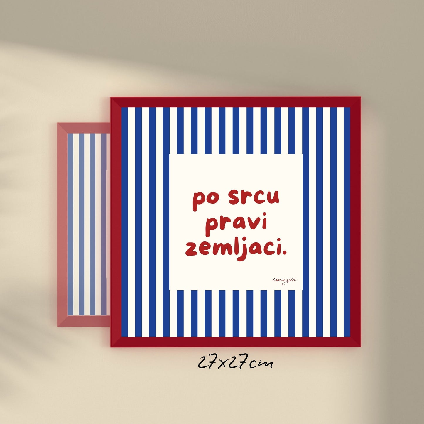 Miniature - Po srcu pravi zemljaci, Red Frame