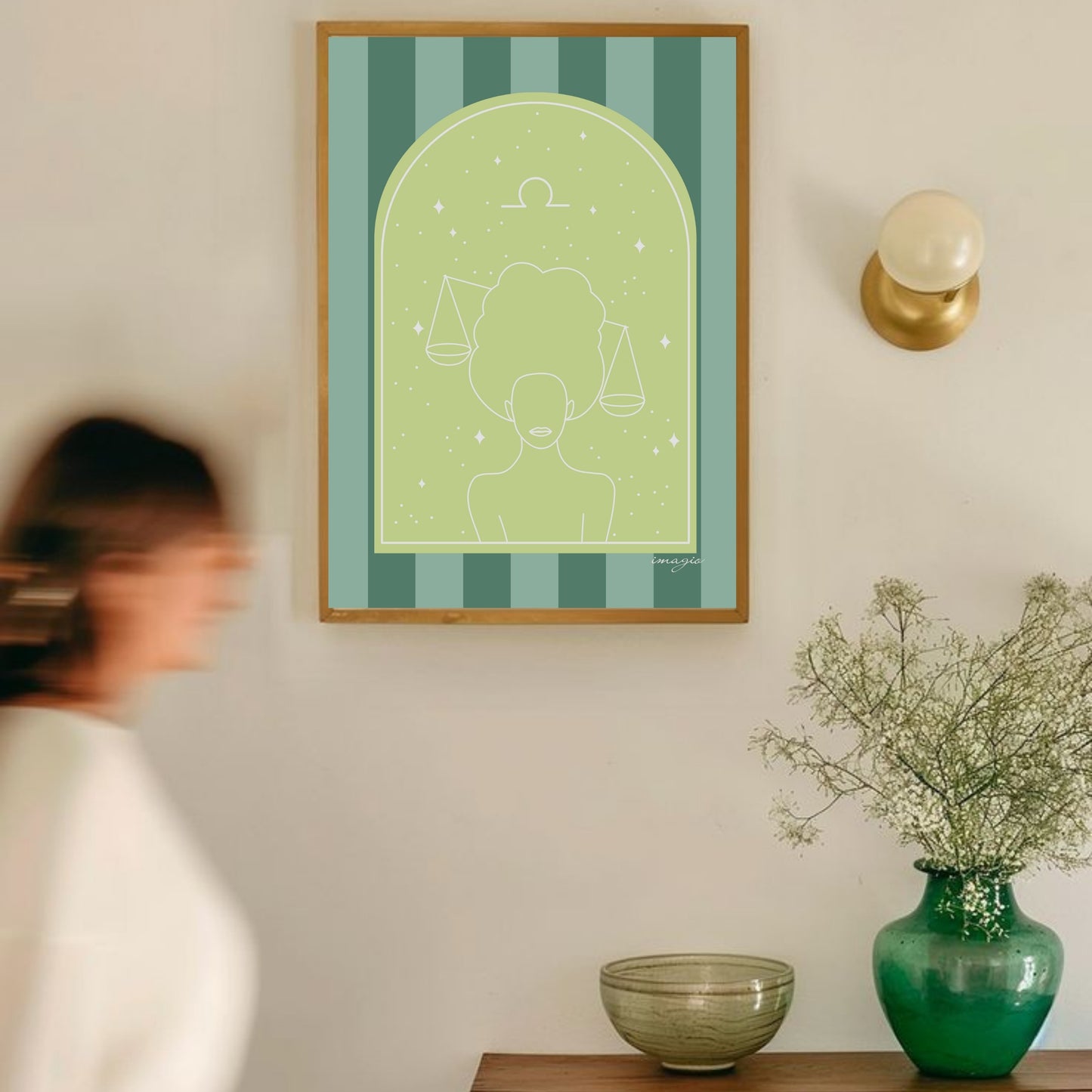 Libra Poster - Told by the Stars