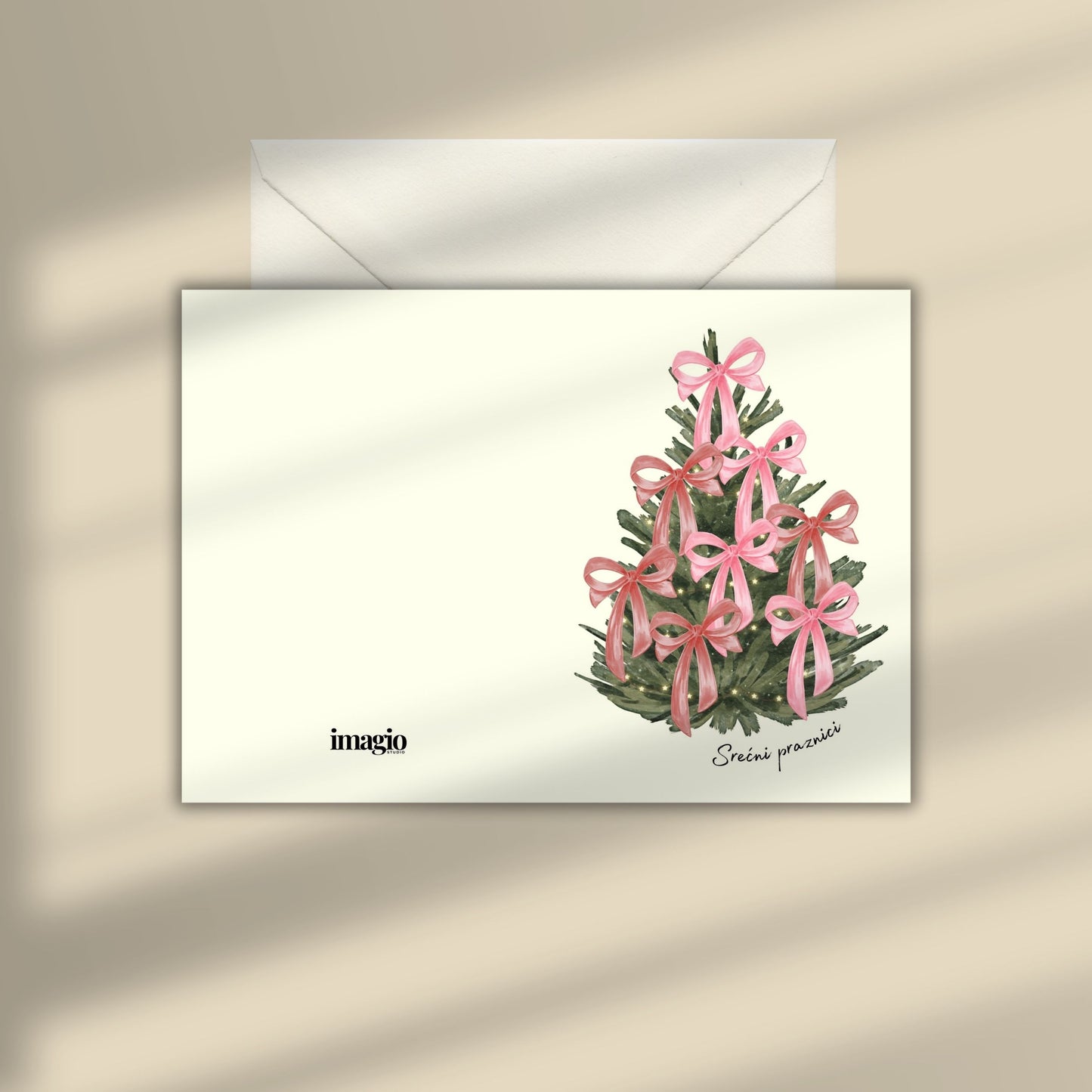 XMAS 26 Greeting Card - Srećni praznici