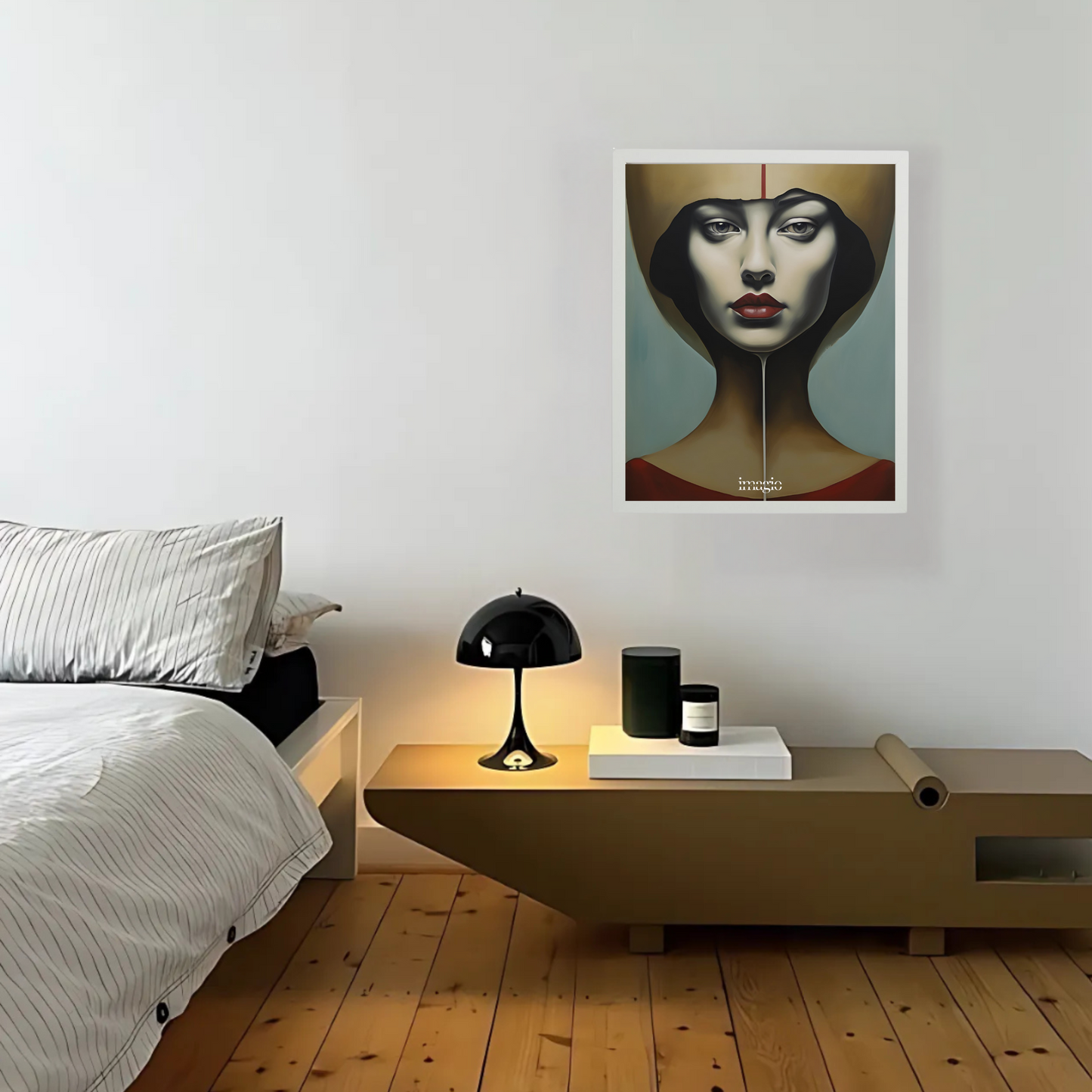 Add a Frame (Poster Required) - White 40x50 cm