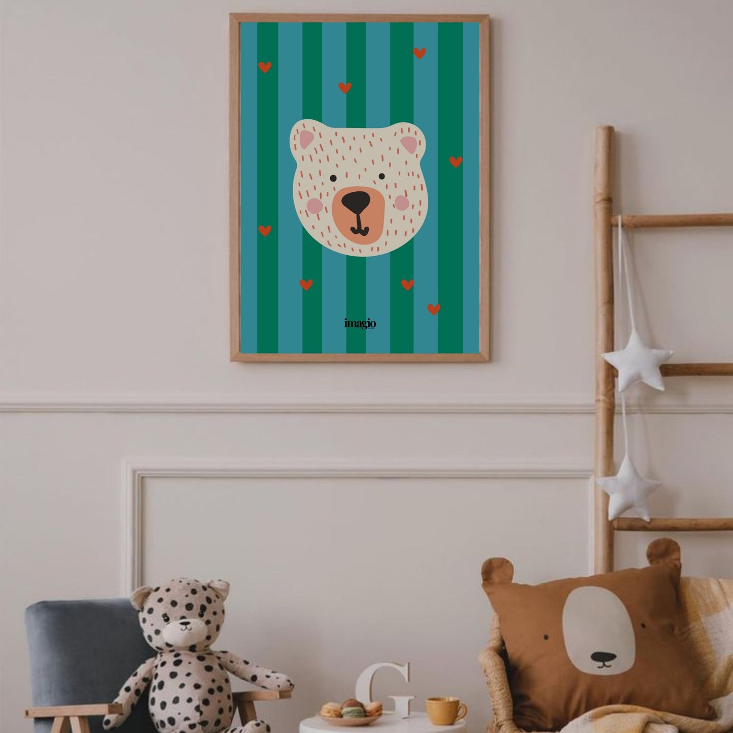 Teddy Bear - Zelene linije