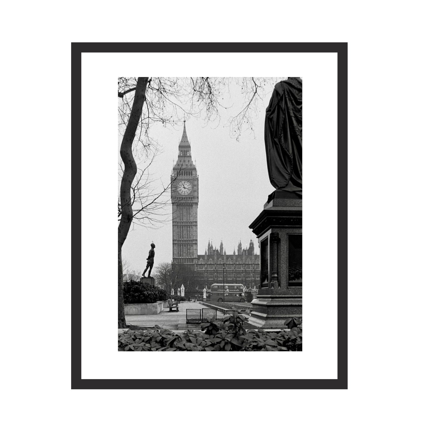 View of the Palace of Westminster, London UK - Framed Art - Multiframe