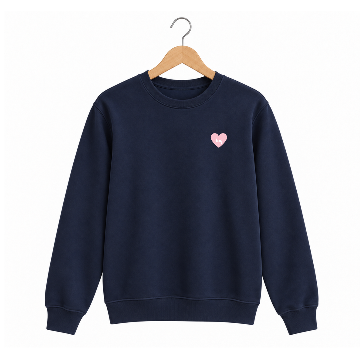 PREORDER Sweatshirt - "Ako se ikad zaljubiš..." Navy
