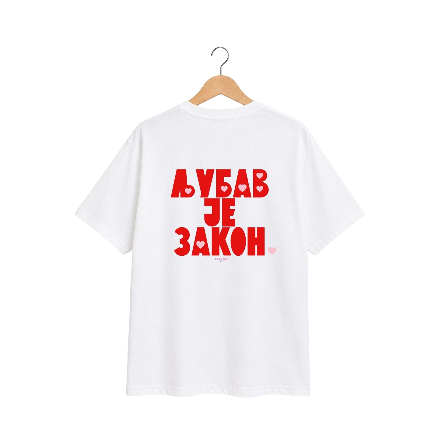 Preorder - T-Shirt - Ljubav je zakon