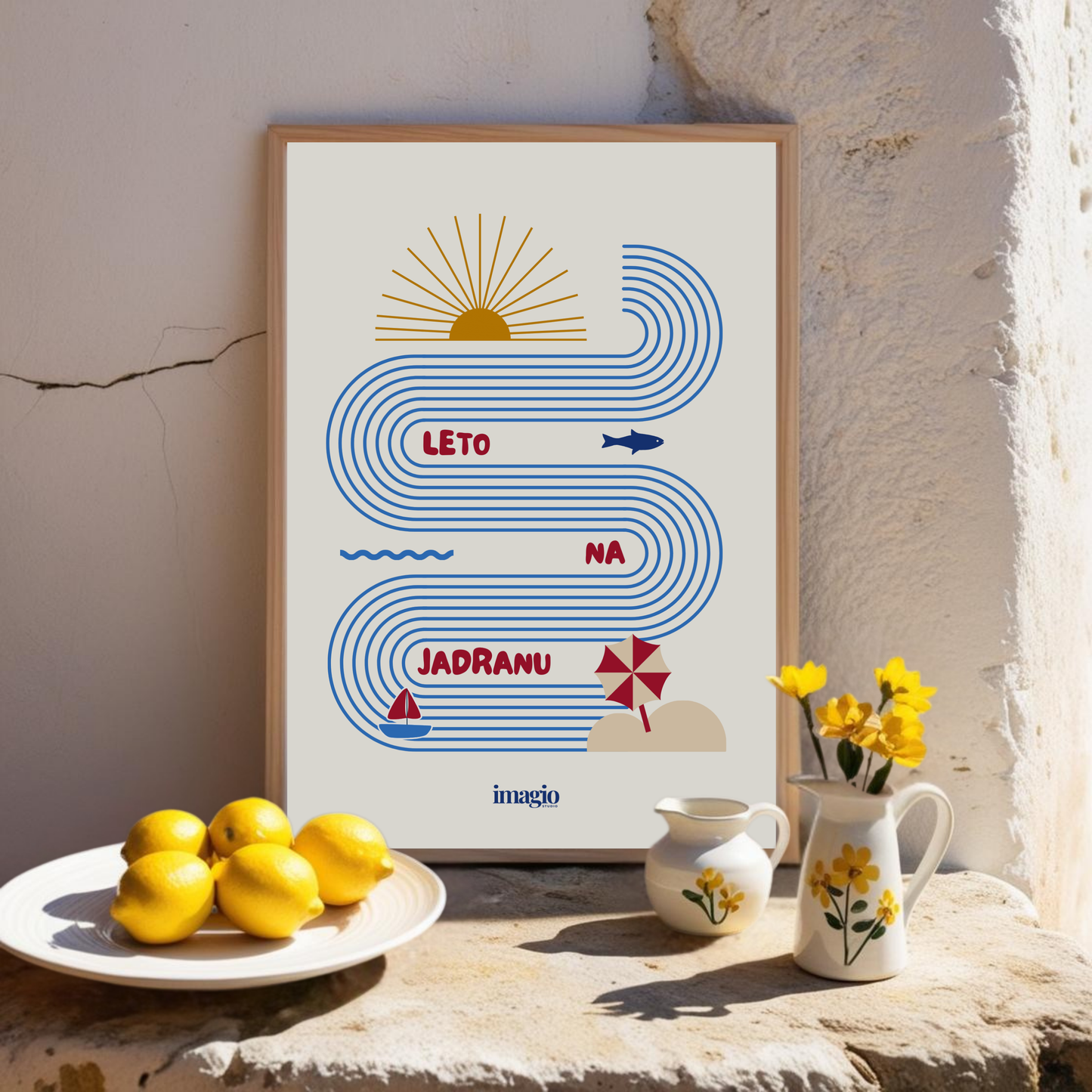 Leto na Jadranu - Poster