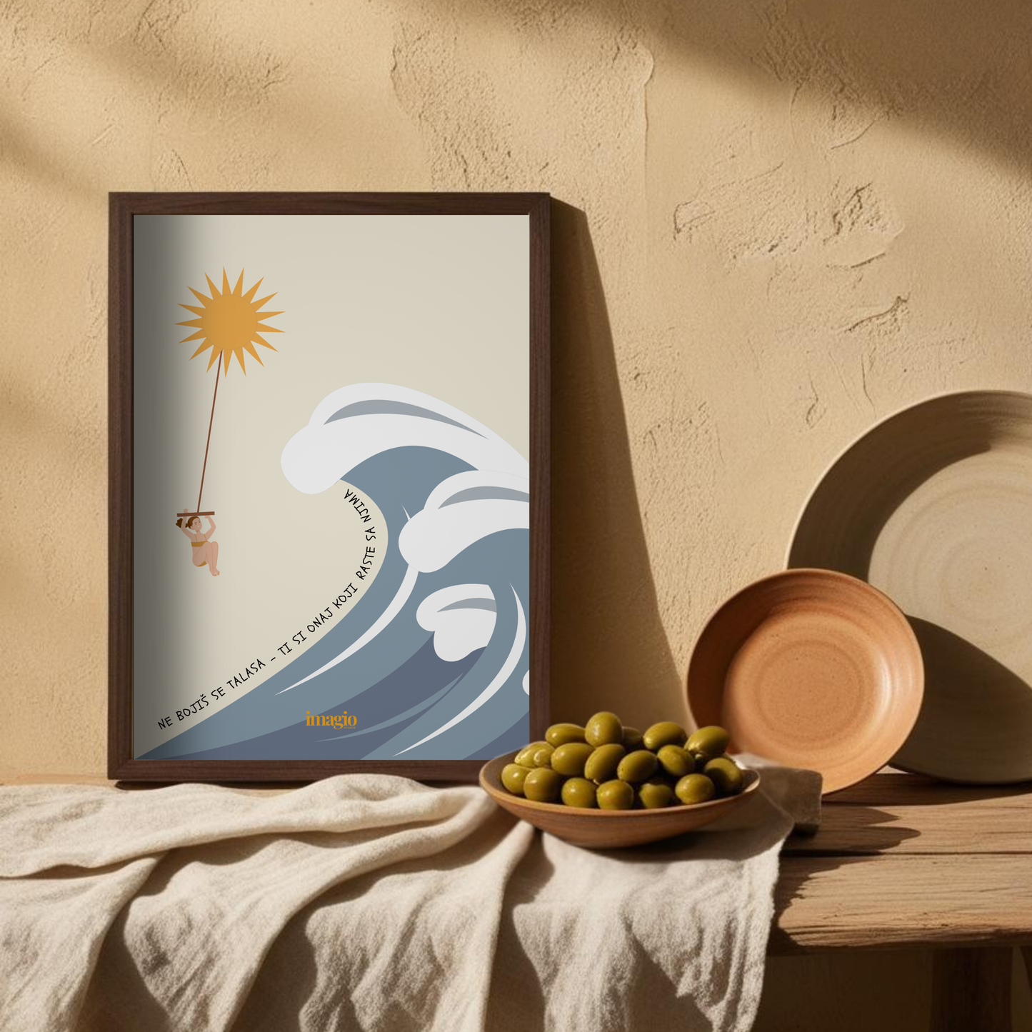 Ne bojiš se talasa... - Poster