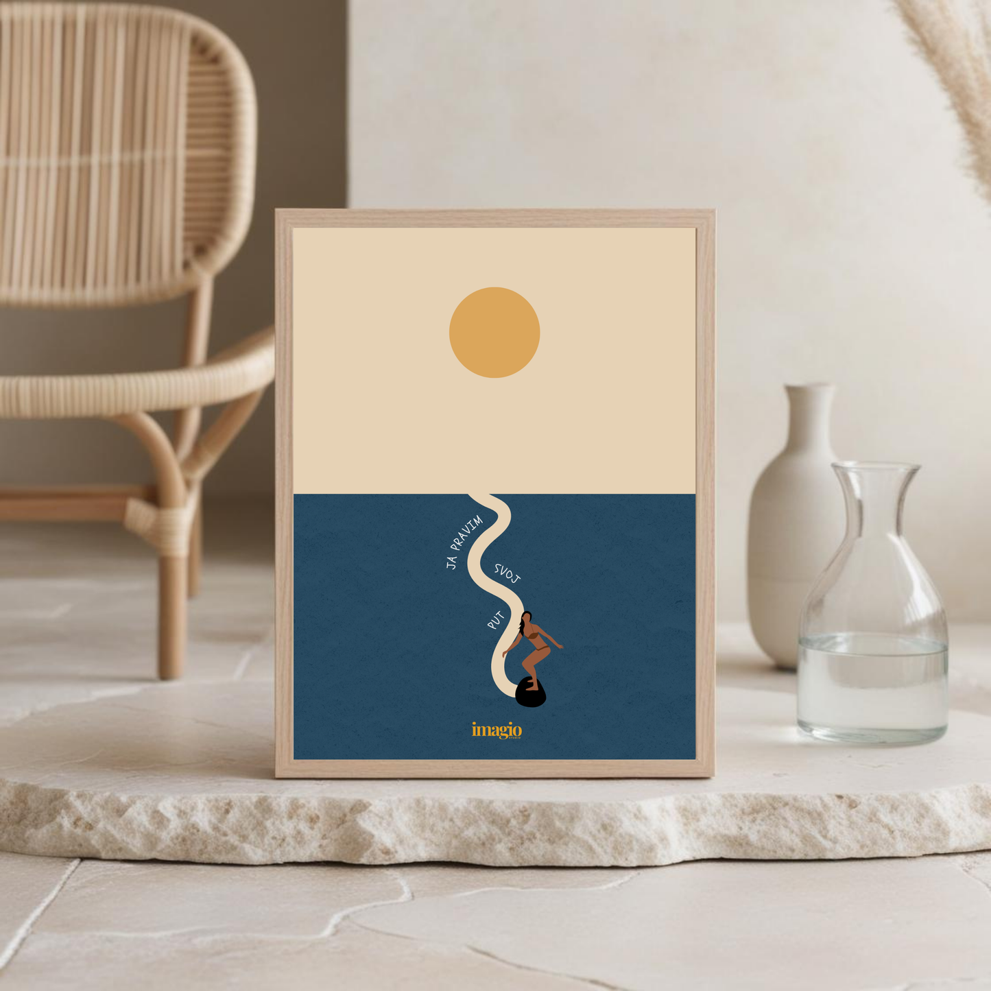 Ja pravim svoj put - Poster