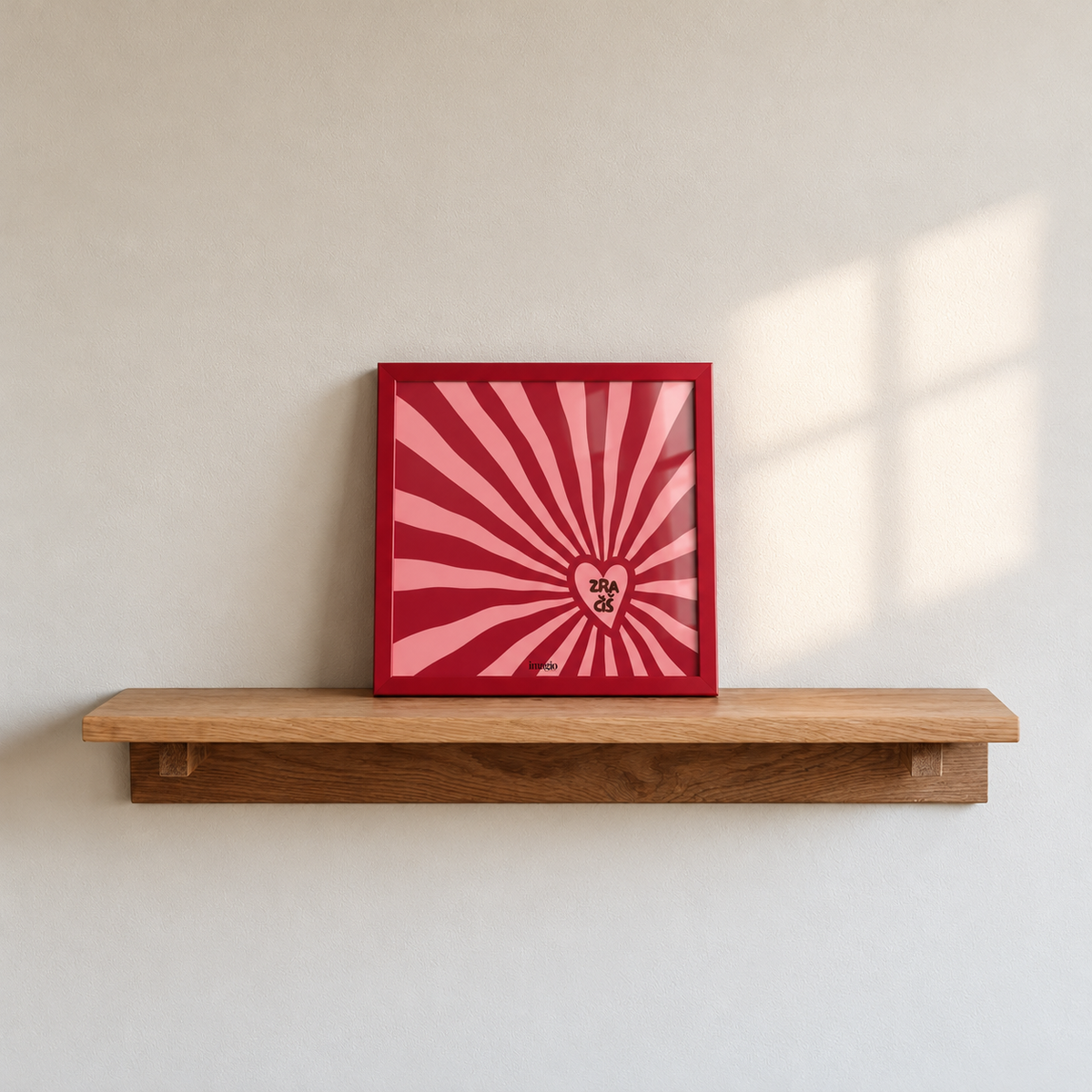 Miniature - Zračiš - Red Frame