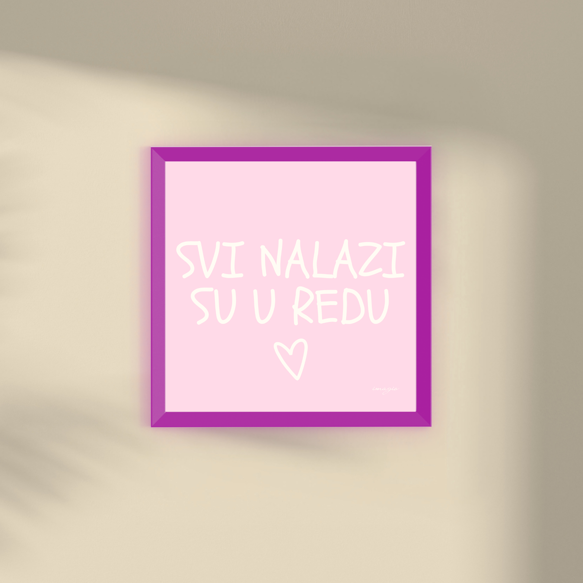Miniature - Svi nalazi su u redu - Purple Frame