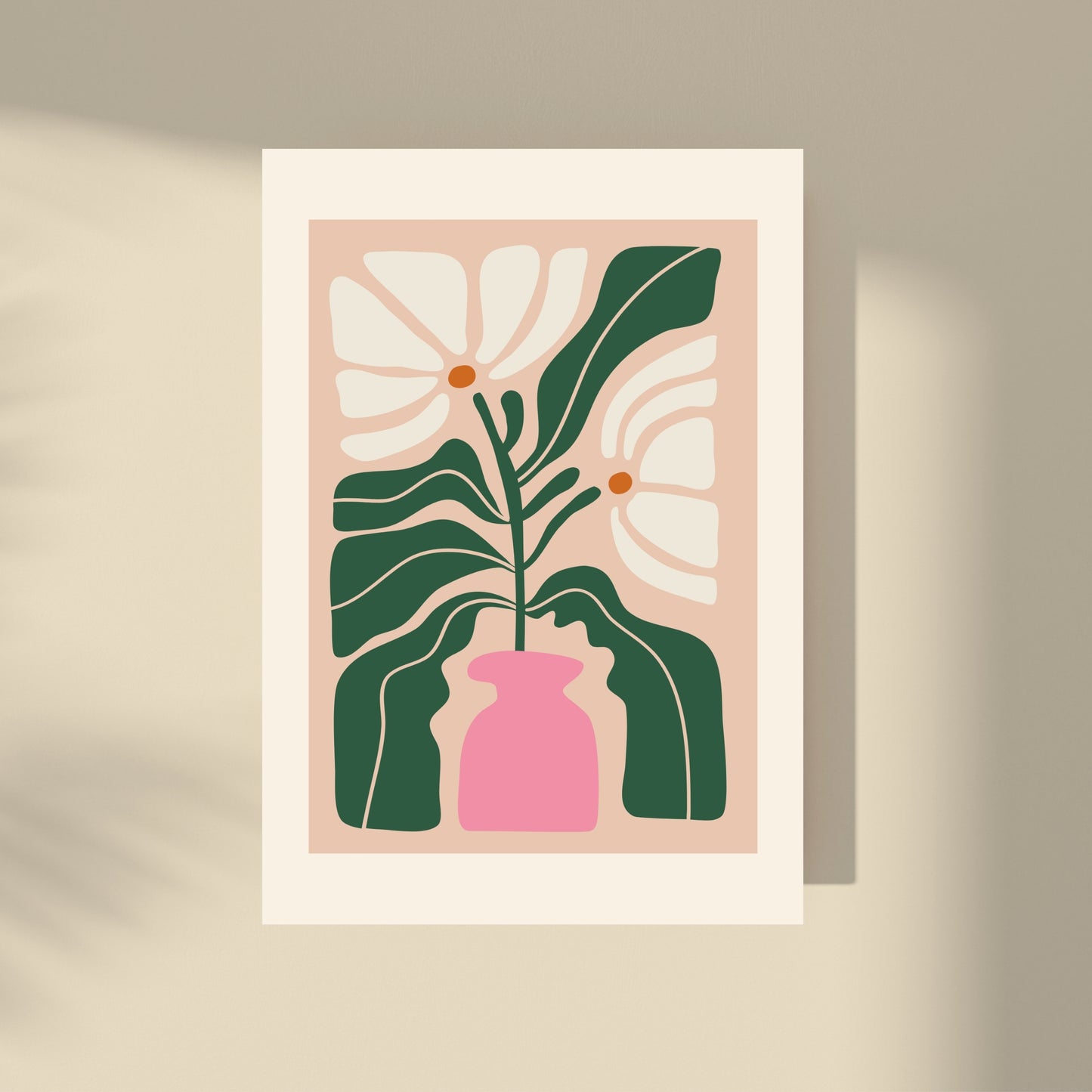 Pink Belgrade & Flowers Trio Set 30x40/40x50/50x70cm