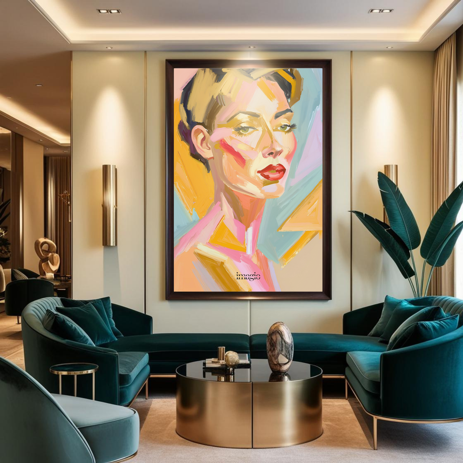 Signature Portrait - Abstract Lady