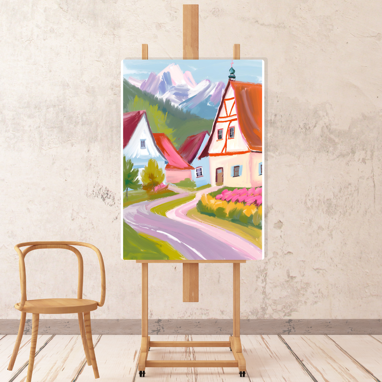 Canvas - Bavarian Village