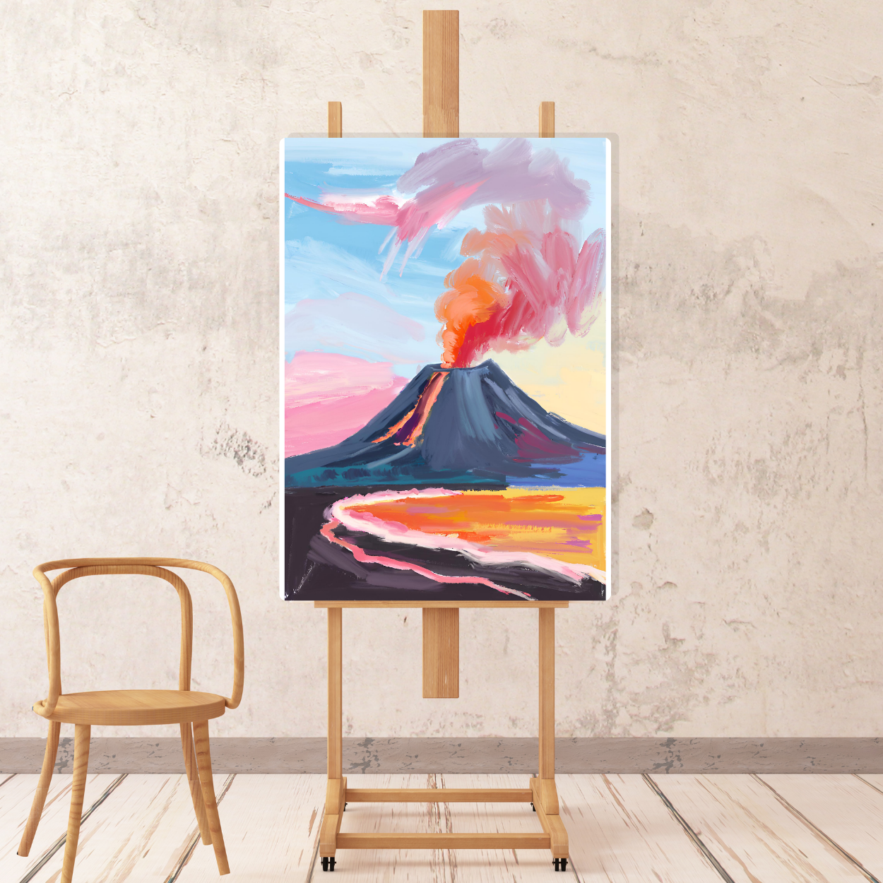 Canvas - Etna Volcano