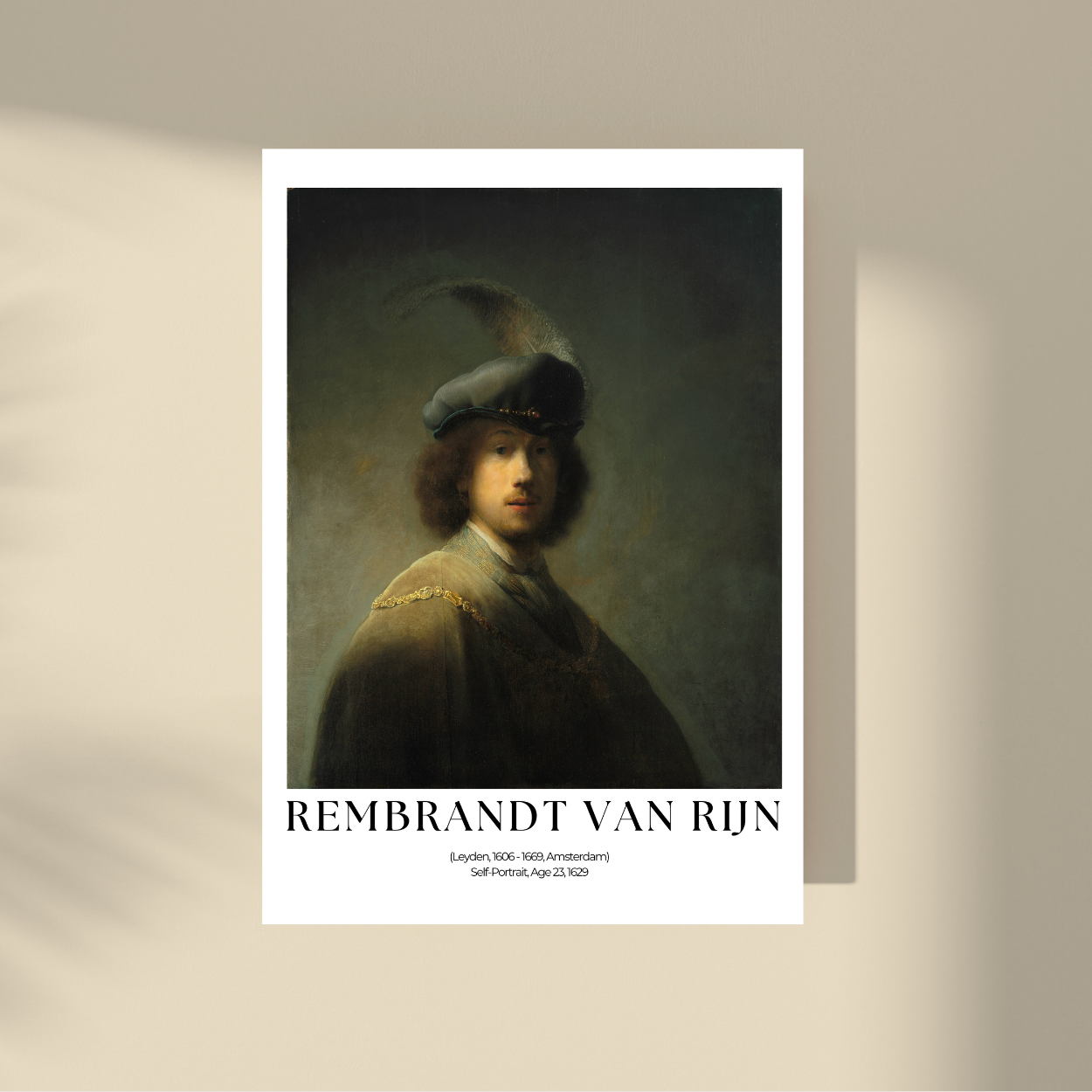 Rembrandt van Rijn - Self-Portrait