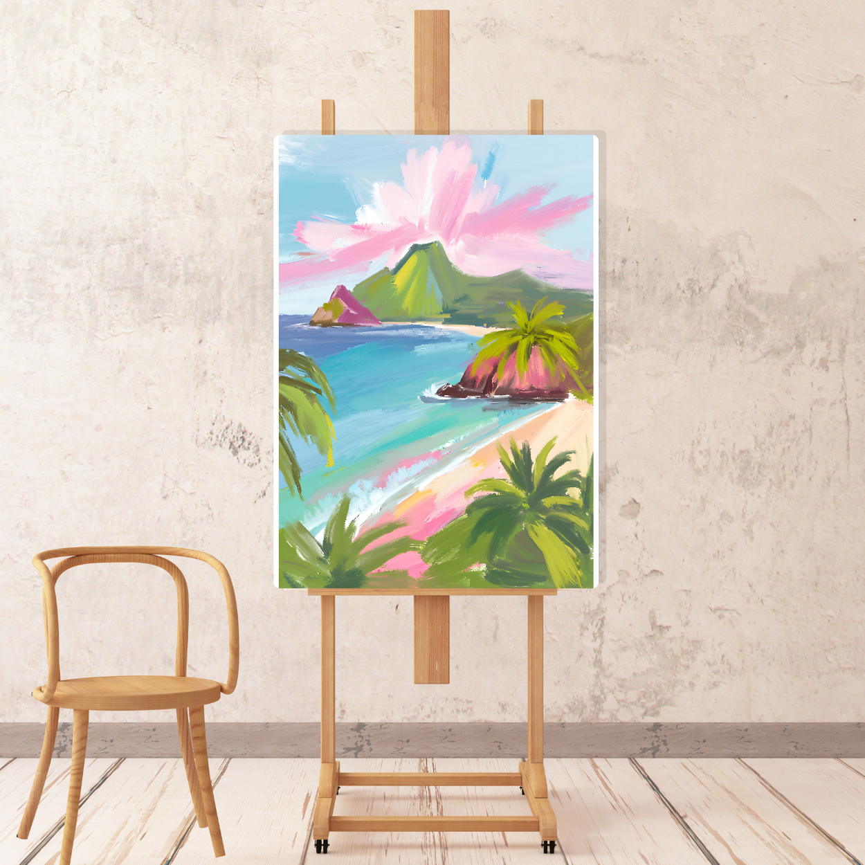 Canvas - Hawaiian Beach