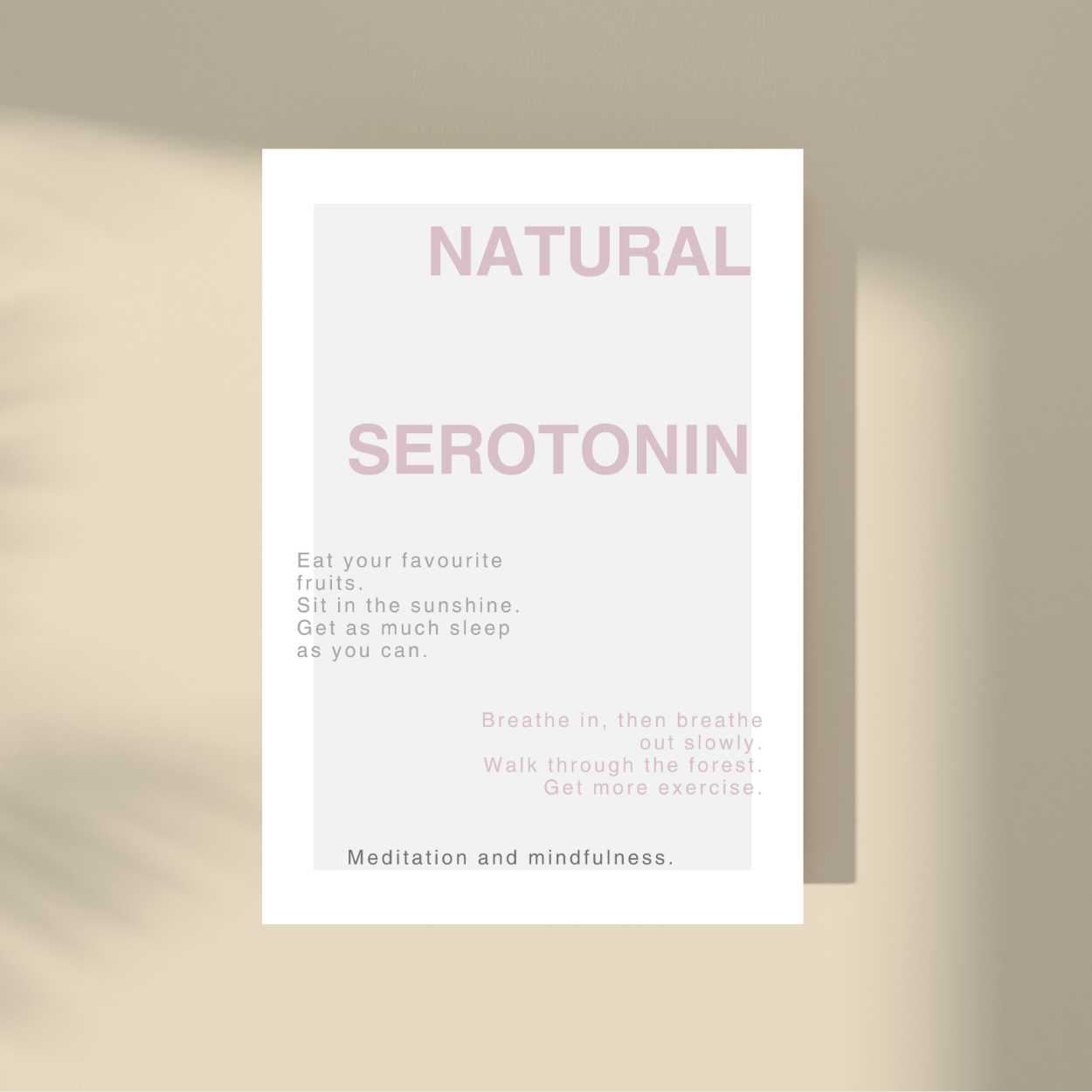 Natural Serotonin