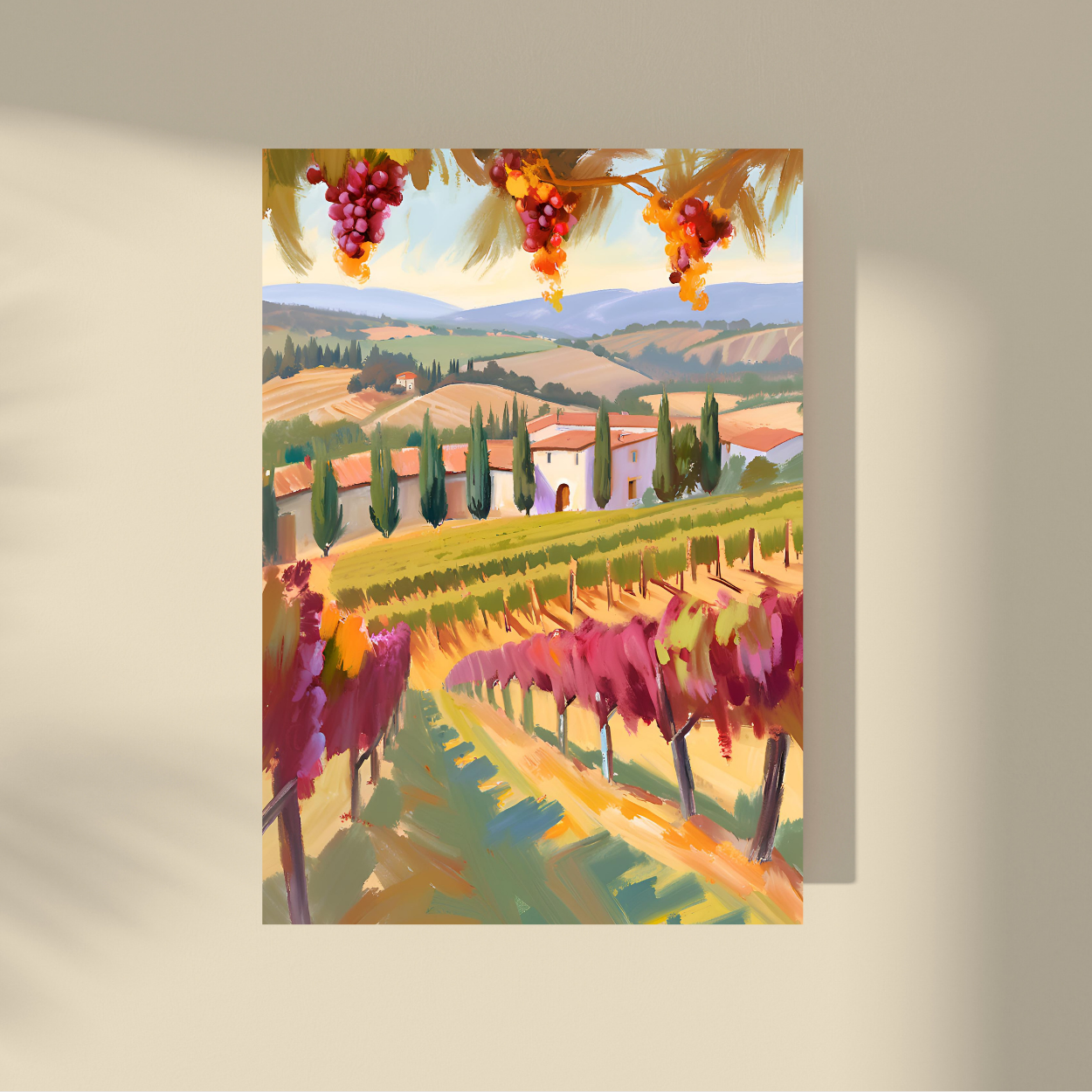 Winery in Autumn - Winery Panorama #4