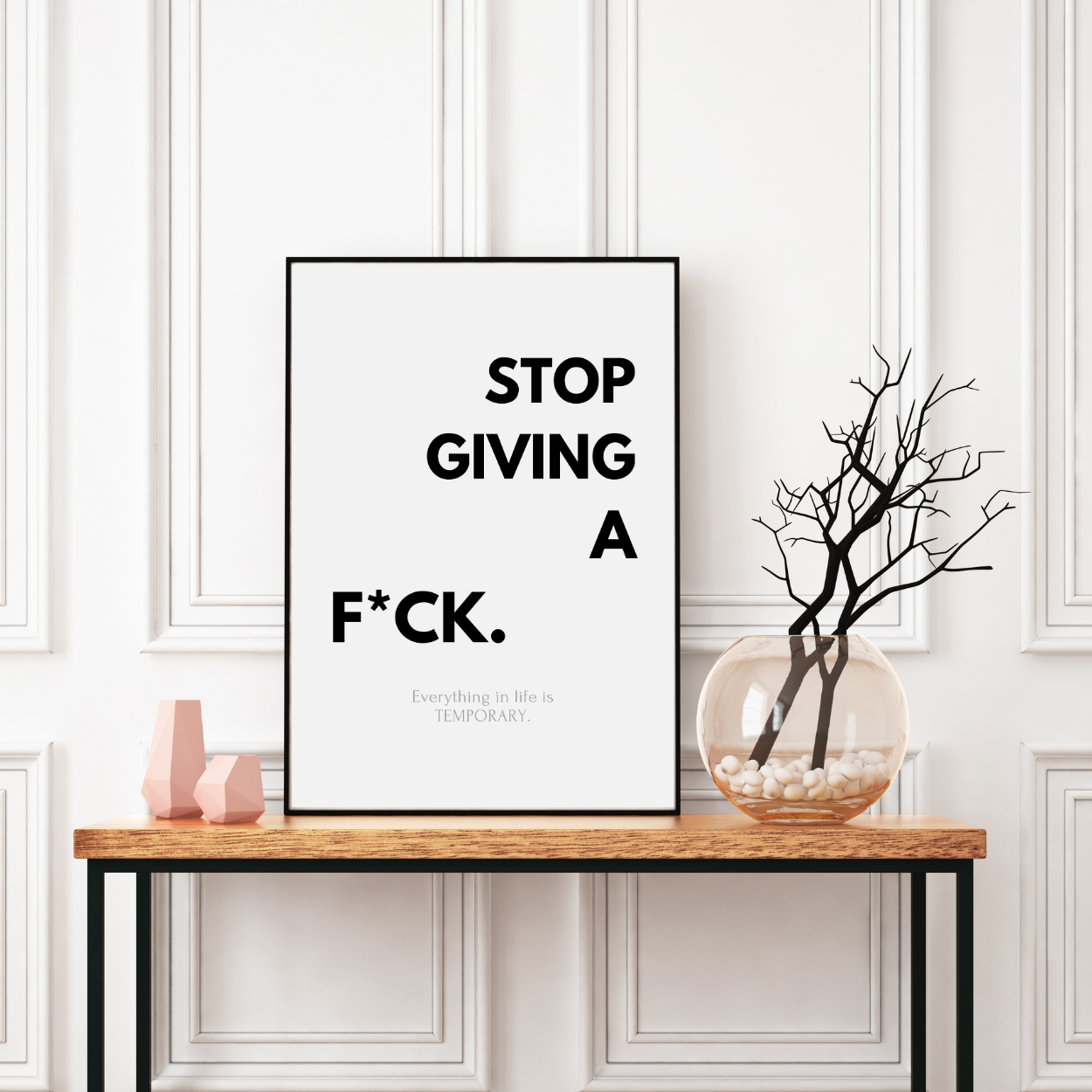 Stop Giving a F*ck.