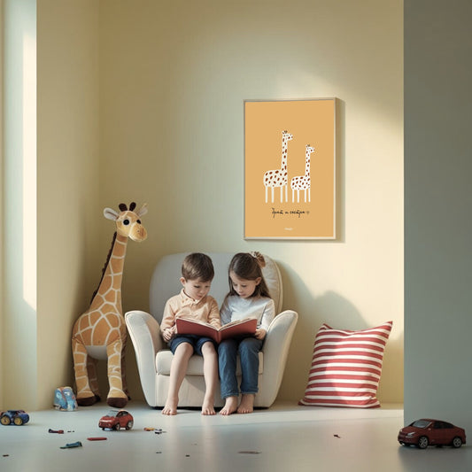 Siblings - Giraffes
