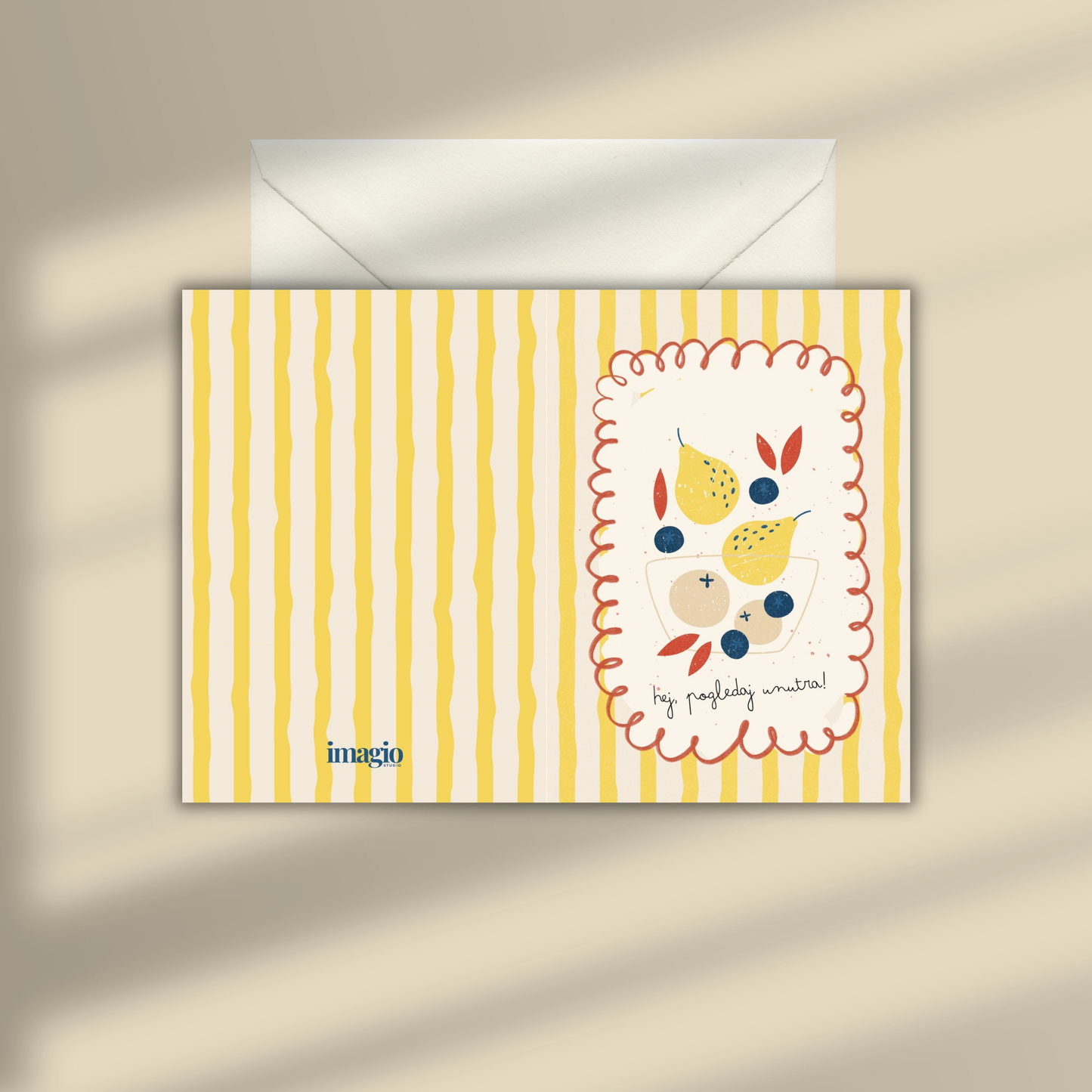 Čestitka - Hej, pogledaj unutra!