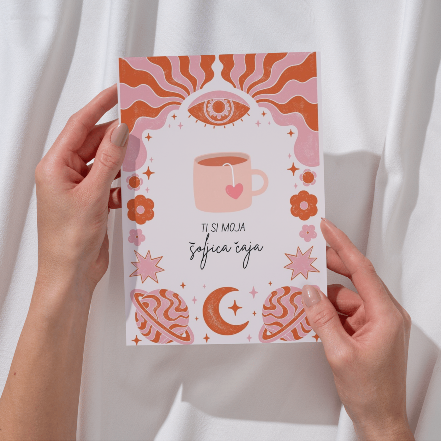 Čestitka - Ti si moja šoljica čaja