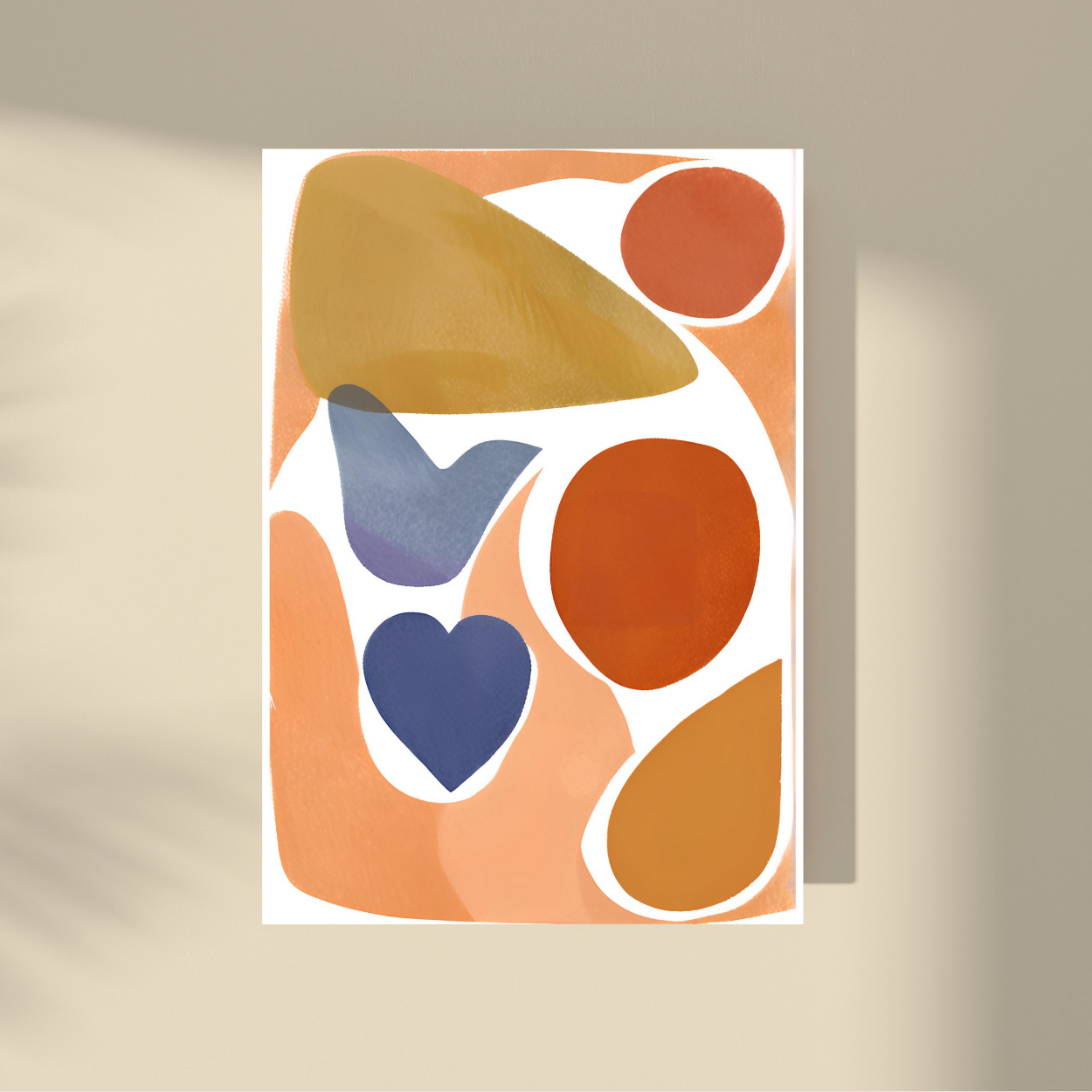 Abstract Shapes - Brown Palette