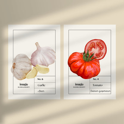 Bloom & Bounty - Tomato & Garlic: Duo Set 30x40cm