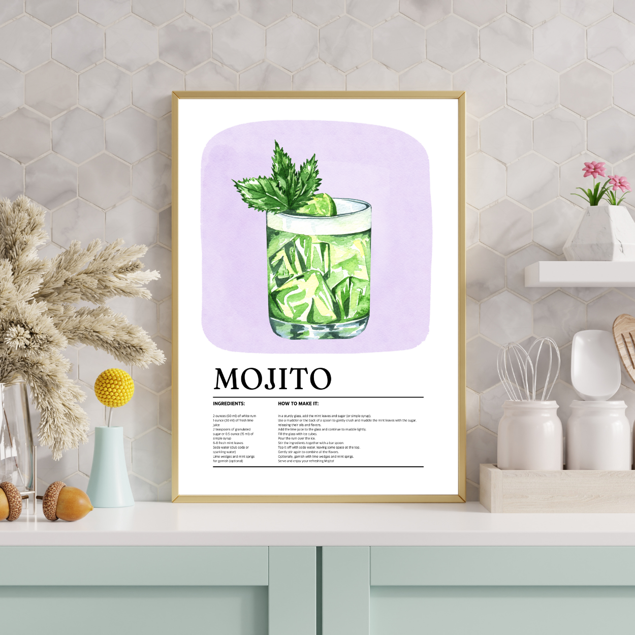 Mojito cocktail