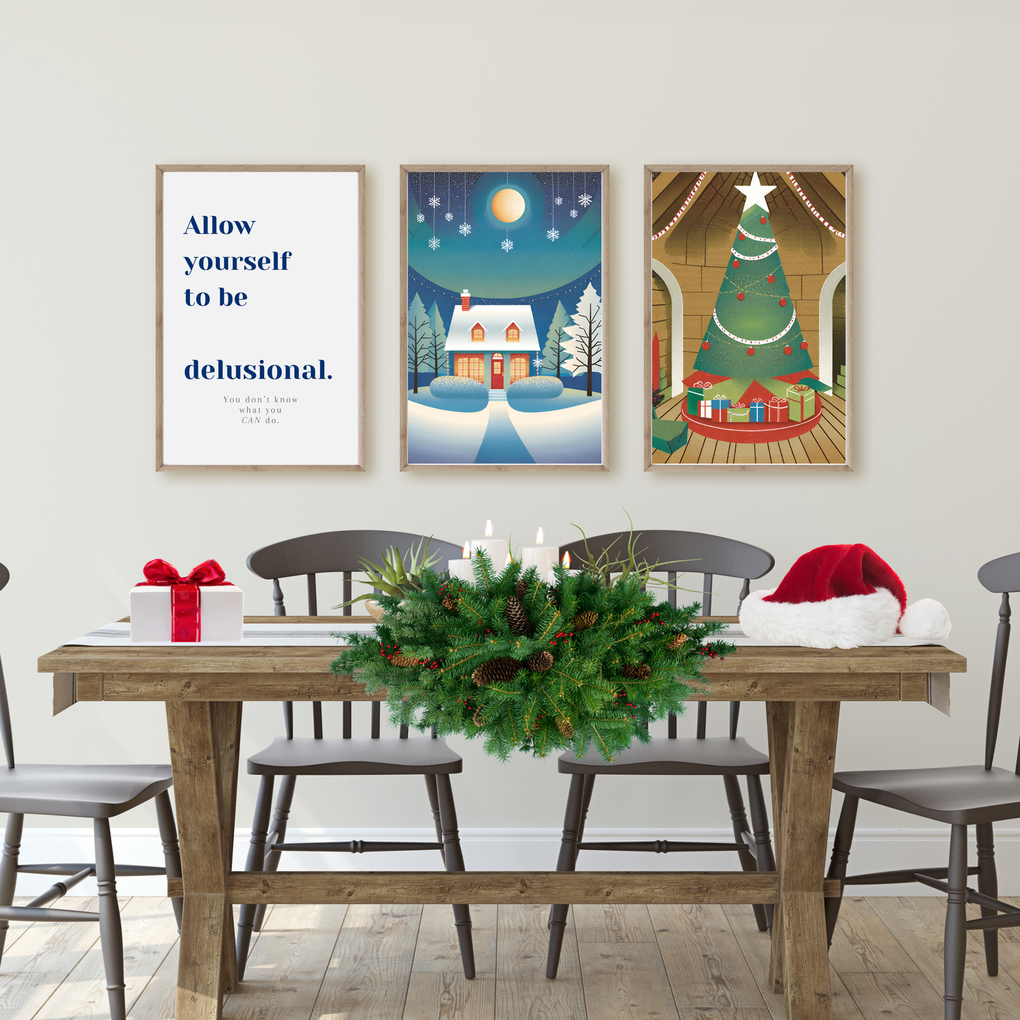 Hey, It's Christmas - Christmas Home Blue #1