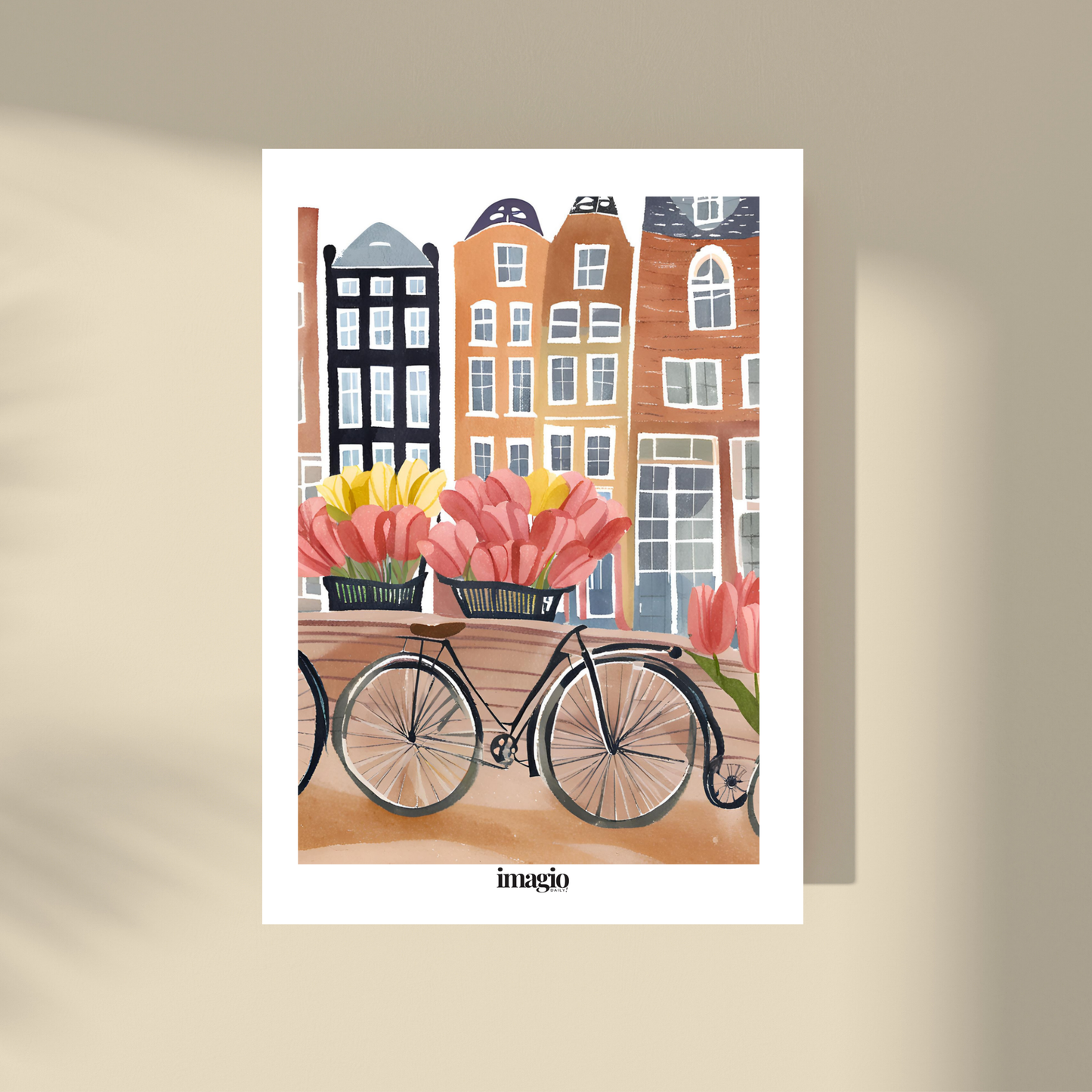 Tulips, Houses and Bicycles. #AMS