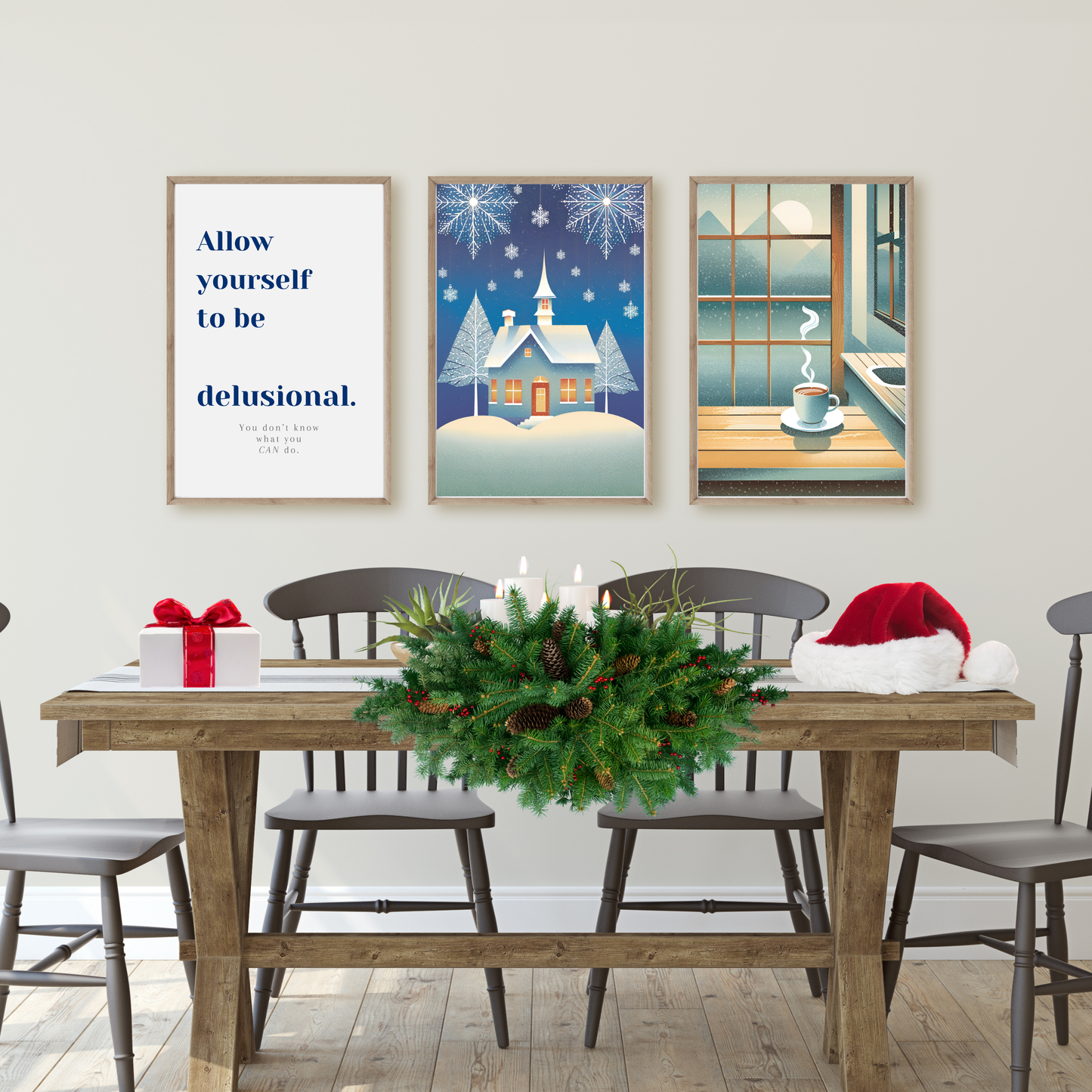 Hey, It's Christmas - Christmas Home Blue #2