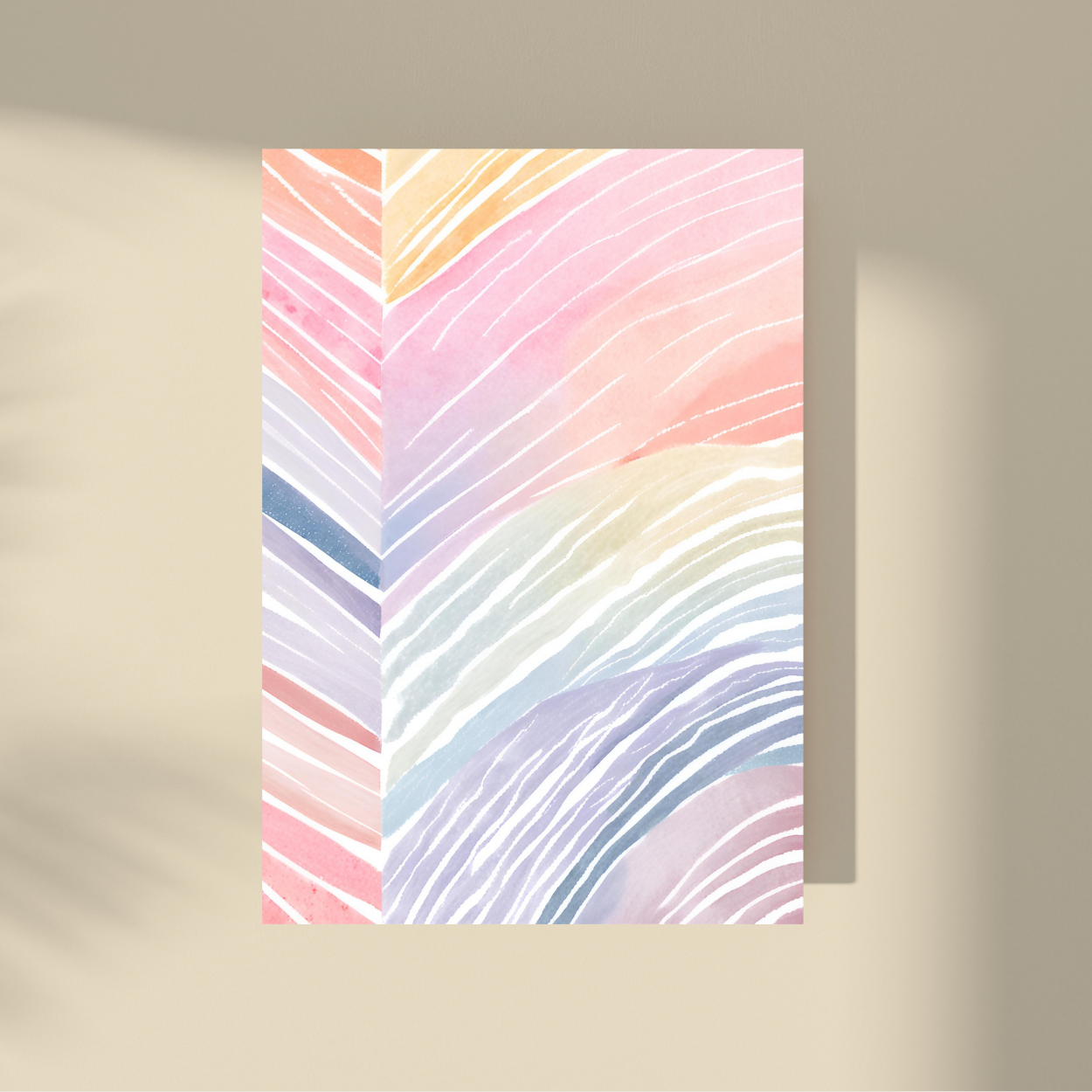 Abstract Colorful Pastel