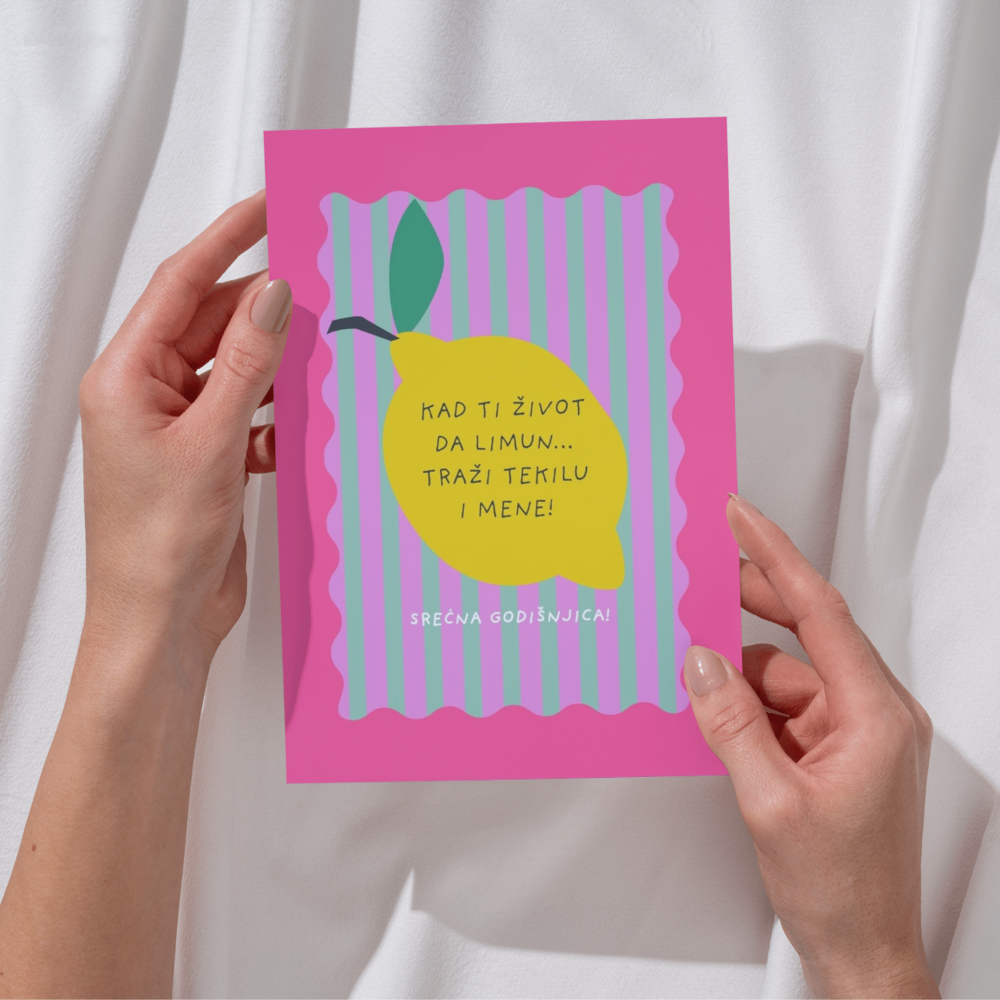 Greeting Card - When life gives you a lemon...