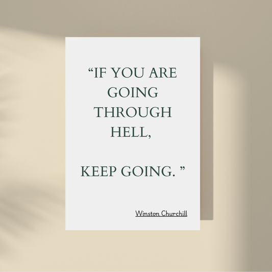 Motivational Quote - Keep Going