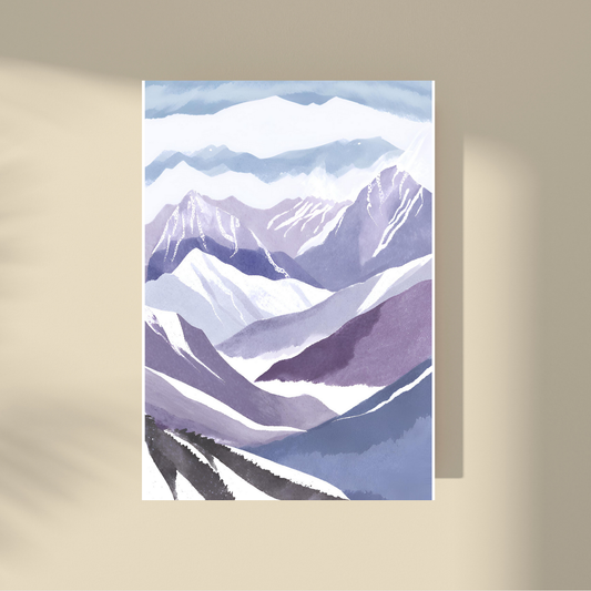 Snow Mountains No.4