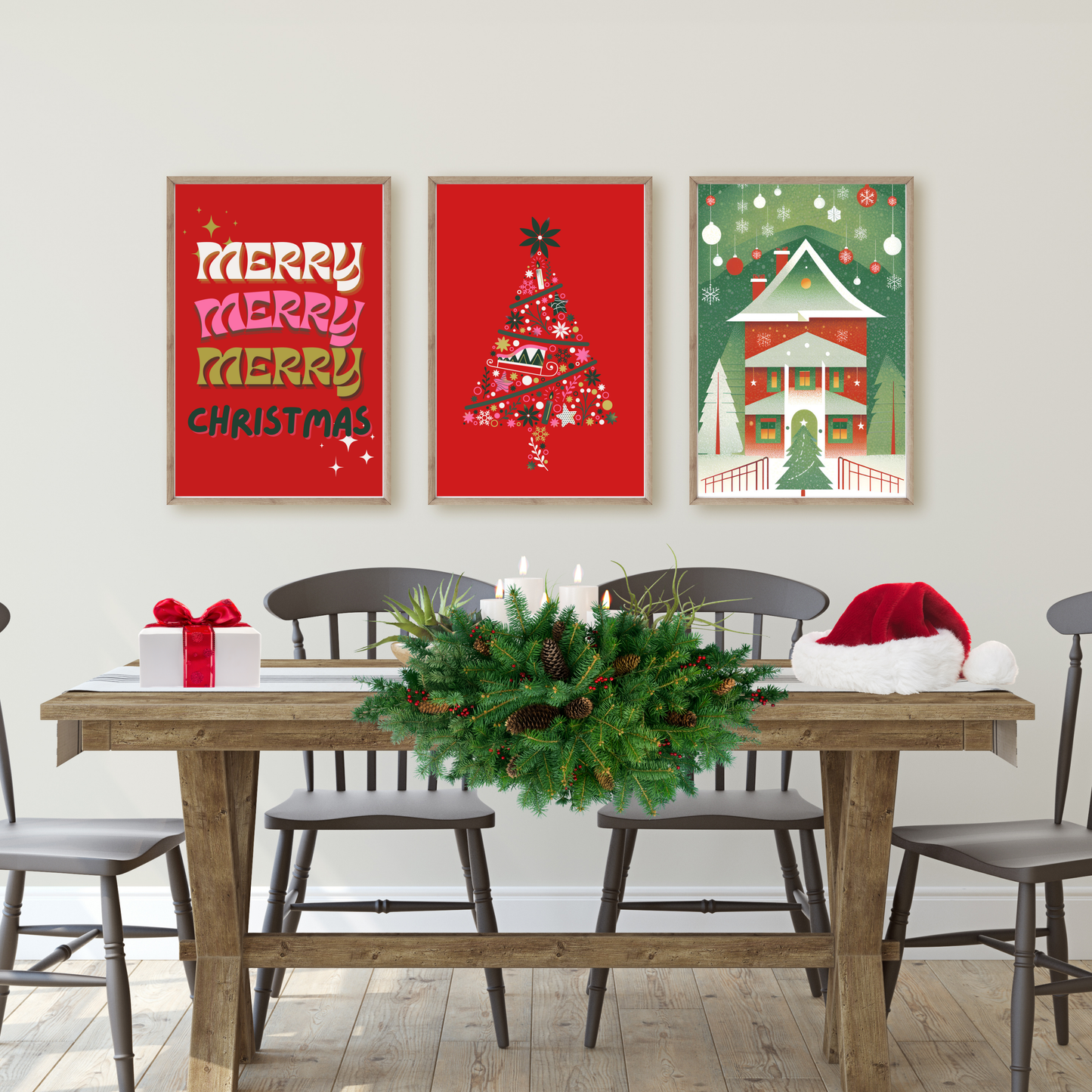 Hey, It's Christmas - Christmas Home Red&Green #2