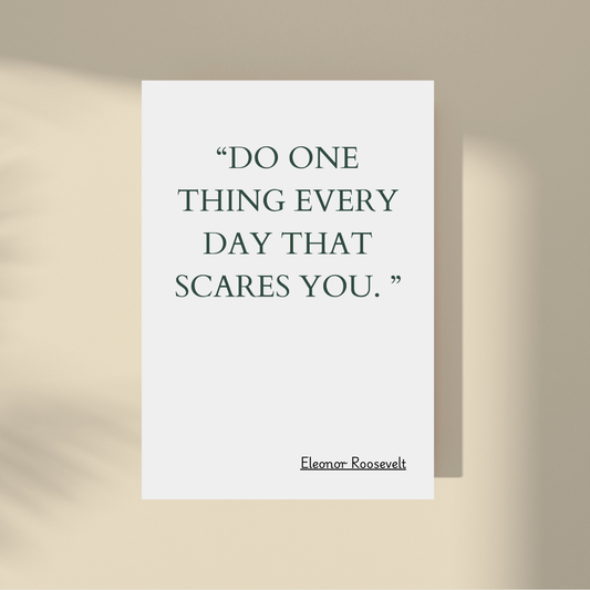 Motivational Quote - Do What Scares You