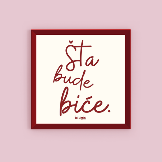 NEW: Miniature - Šta bude biće - White