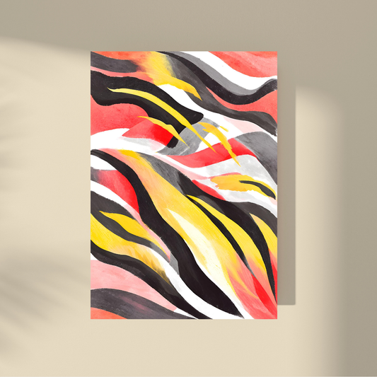 Abstract Shapes - Fiery