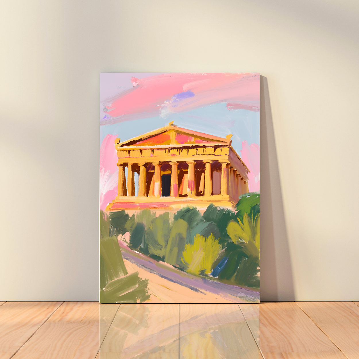 Canvas - Agrigento Temple