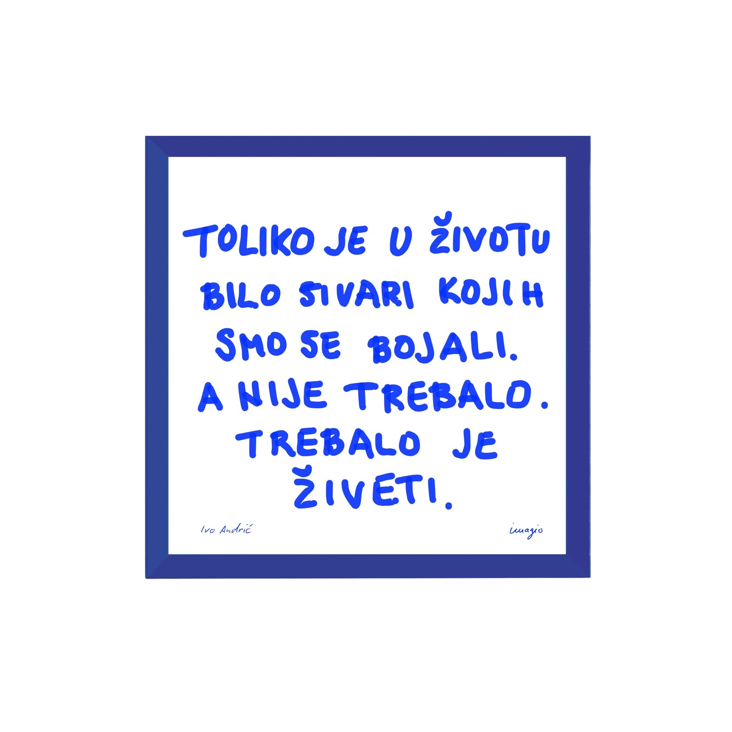 Miniature - The Script - Ivo Andrić "Toliko je u životu bilo stvari..."