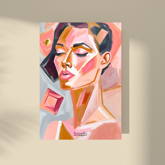 Signature Portrait - Lady Rose Gold