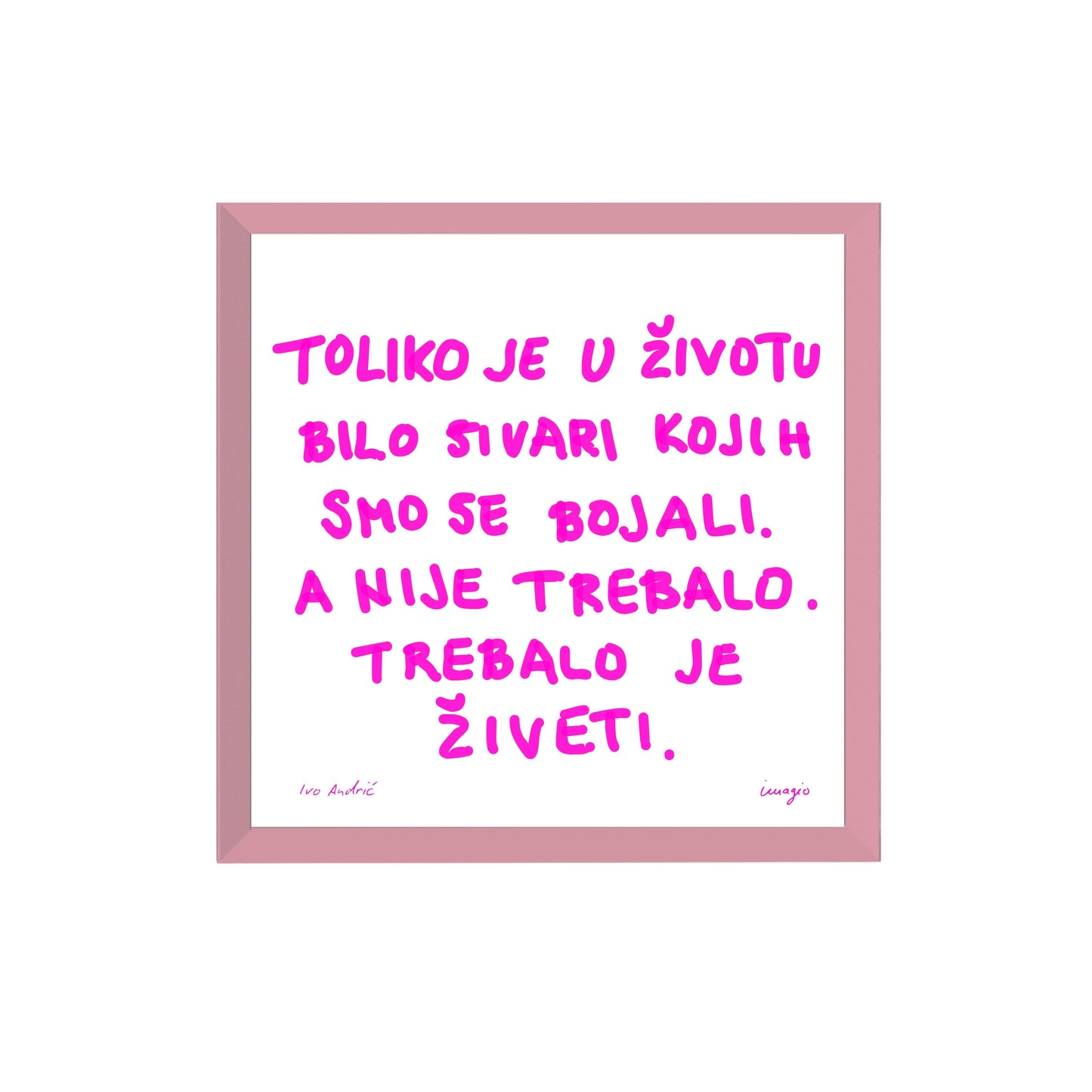 Miniature - The Script - Ivo Andrić "Toliko je u životu bilo stvari..."